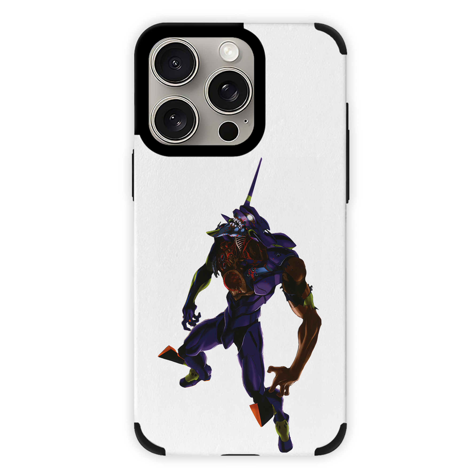 （画像用） EVA 新世紀エヴァンゲリオン 【iPhone15ProMax対応】 PUレザー スマホケース 耐衝撃＆黄変防止