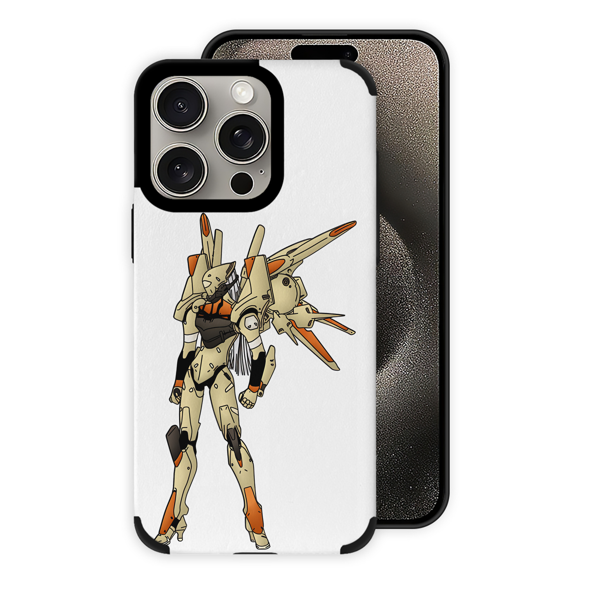 （画像用） EVA 新世紀エヴァンゲリオン 【iPhone15ProMax対応】 PUレザー スマホケース 耐衝撃＆黄変防止