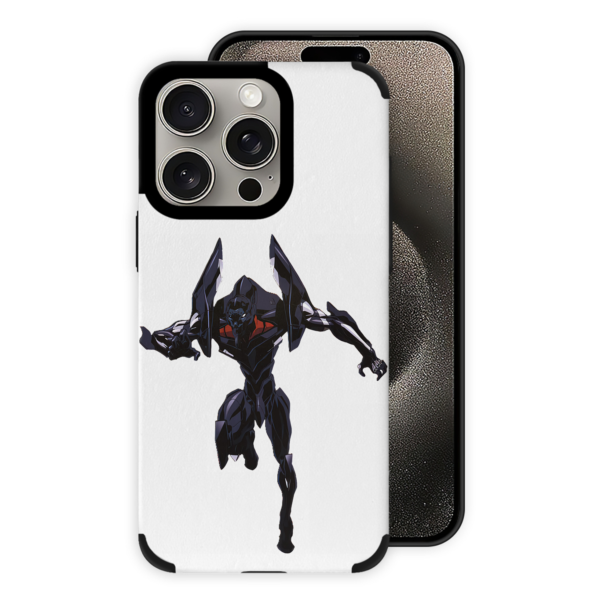 （画像用） EVA 新世紀エヴァンゲリオン 【iPhone15ProMax対応】 PUレザー スマホケース 耐衝撃＆黄変防止