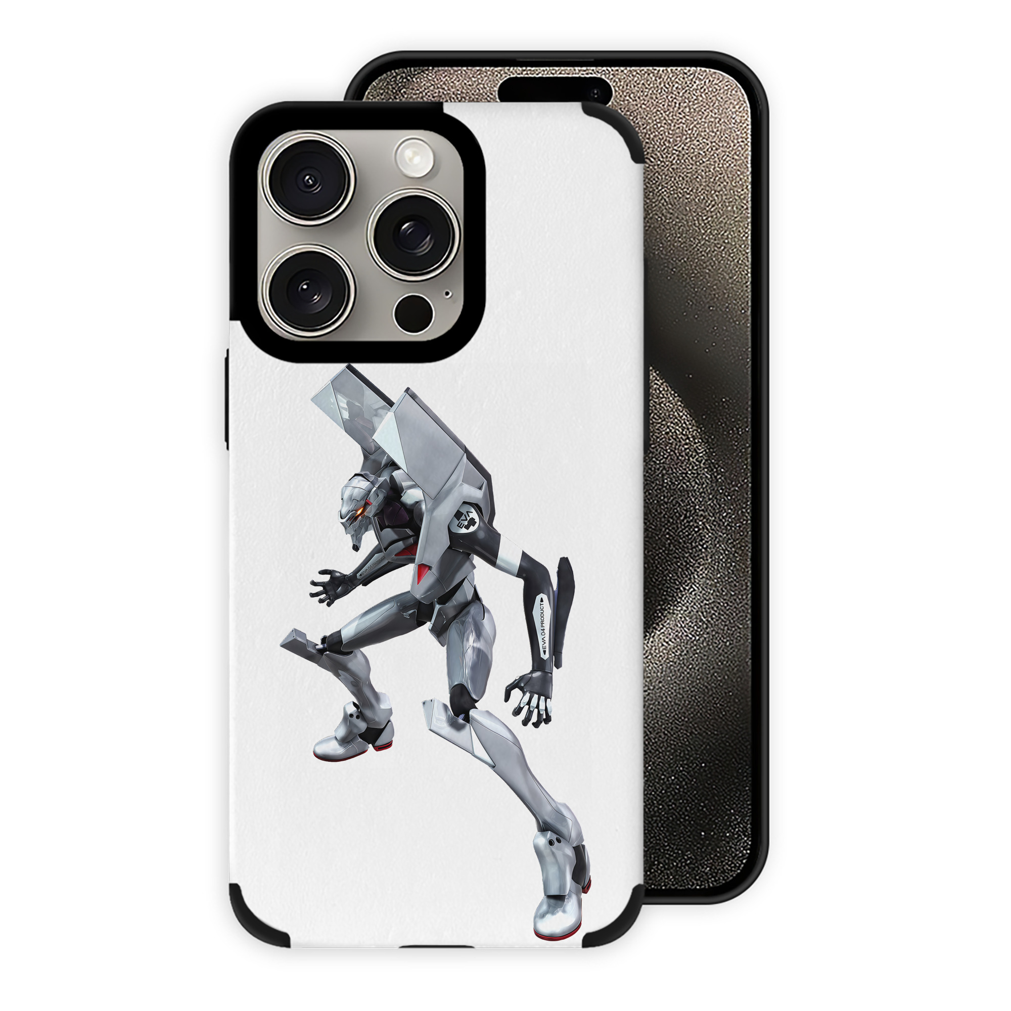 （画像用） EVA 新世紀エヴァンゲリオン 【iPhone15ProMax対応】 PUレザー スマホケース 耐衝撃＆黄変防止