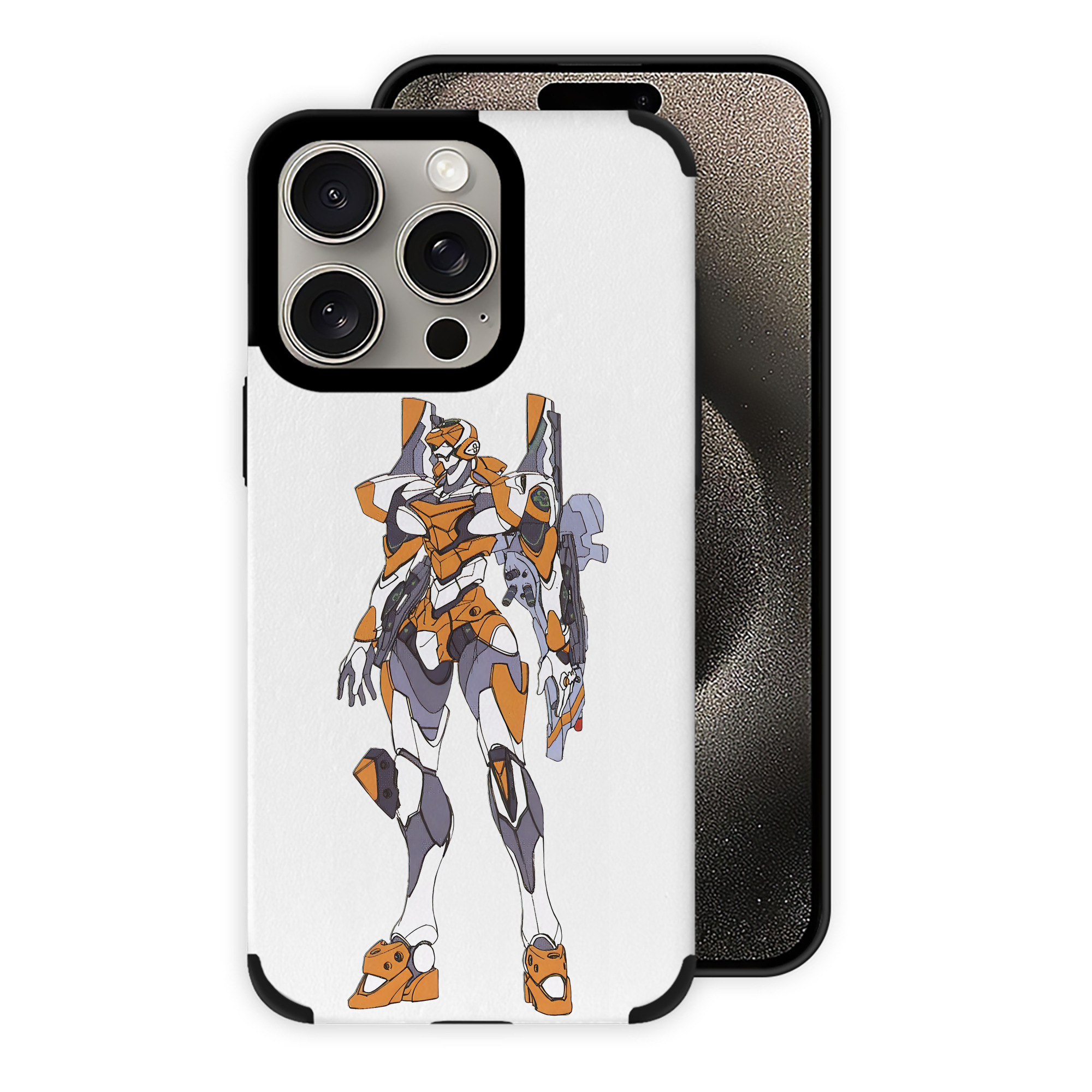 （画像用） EVA 新世紀エヴァンゲリオン 【iPhone15ProMax対応】 PUレザー スマホケース 耐衝撃＆黄変防止