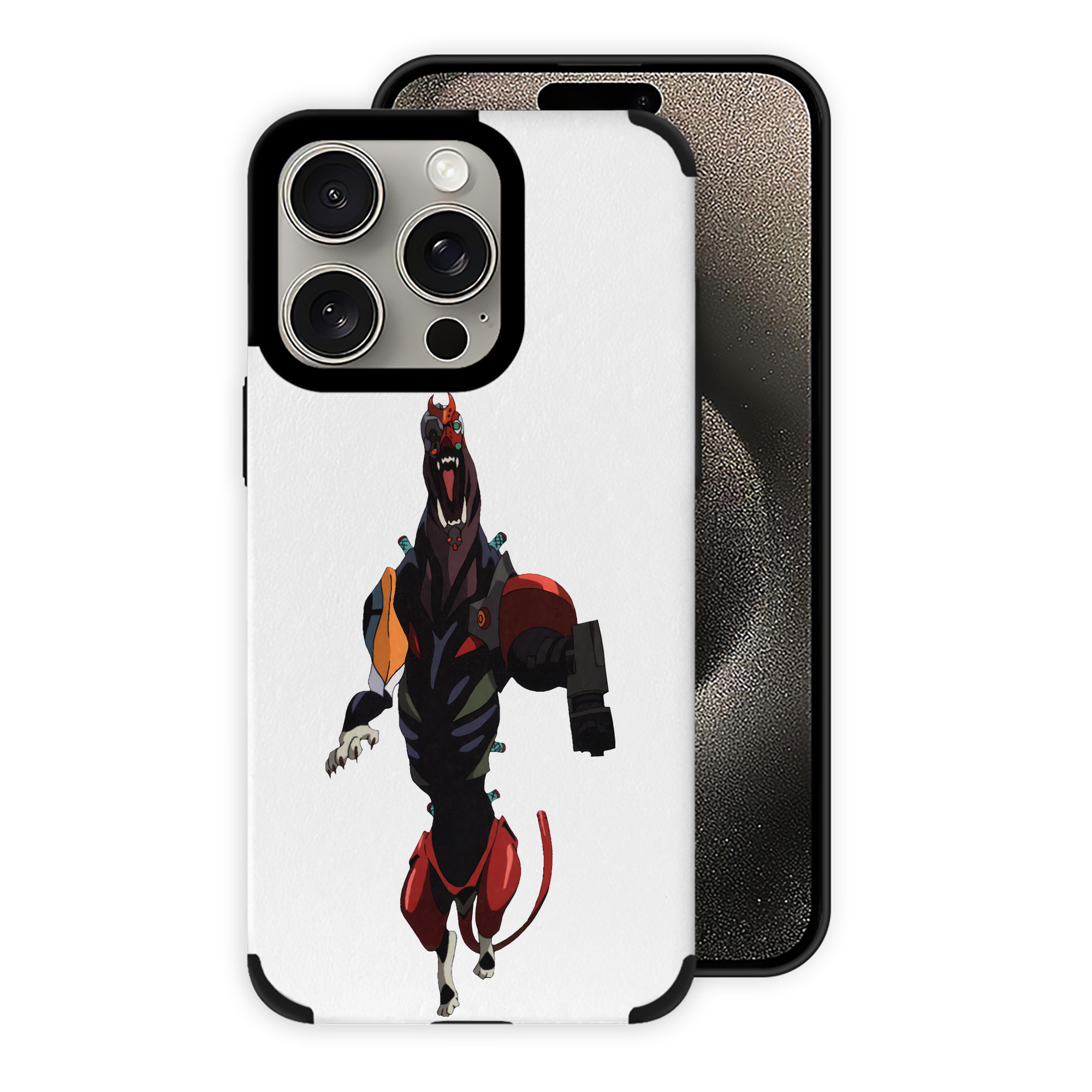 （画像用） EVA 新世紀エヴァンゲリオン 【iPhone15ProMax対応】 PUレザー スマホケース 耐衝撃＆黄変防止
