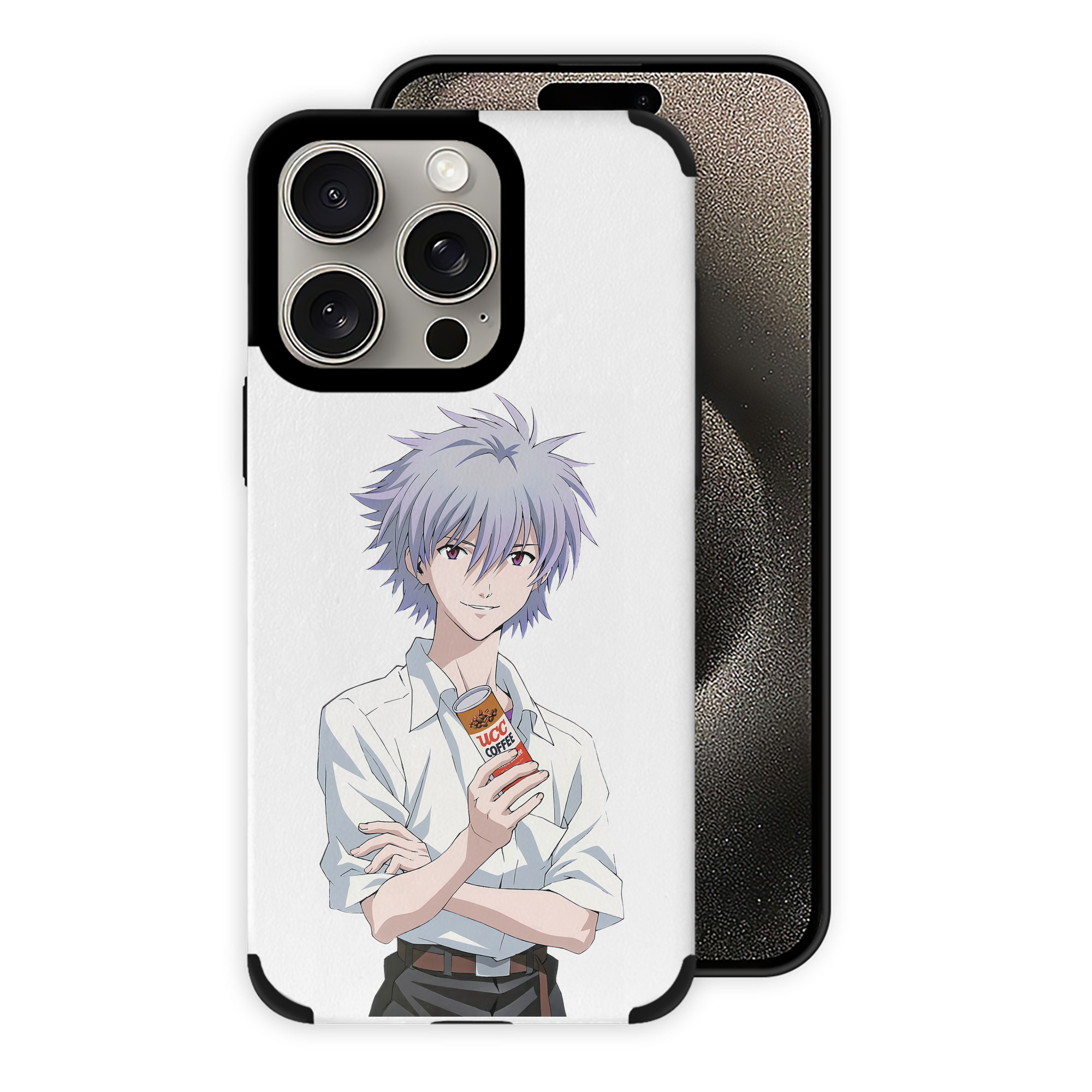 （画像用） EVA 新世紀エヴァンゲリオン 【iPhone15ProMax対応】 PUレザー スマホケース 耐衝撃＆黄変防止