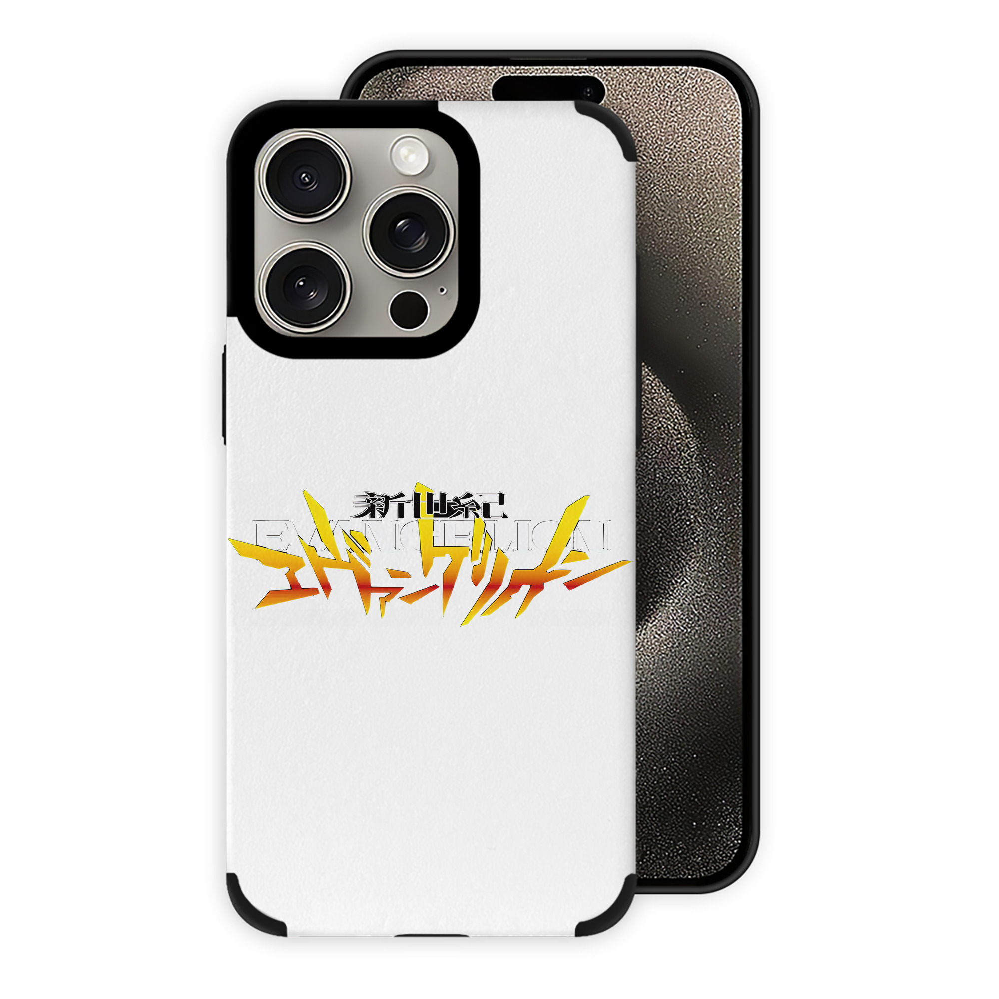 （画像用） EVA 新世紀エヴァンゲリオン 【iPhone15ProMax対応】 PUレザー スマホケース 耐衝撃＆黄変防止