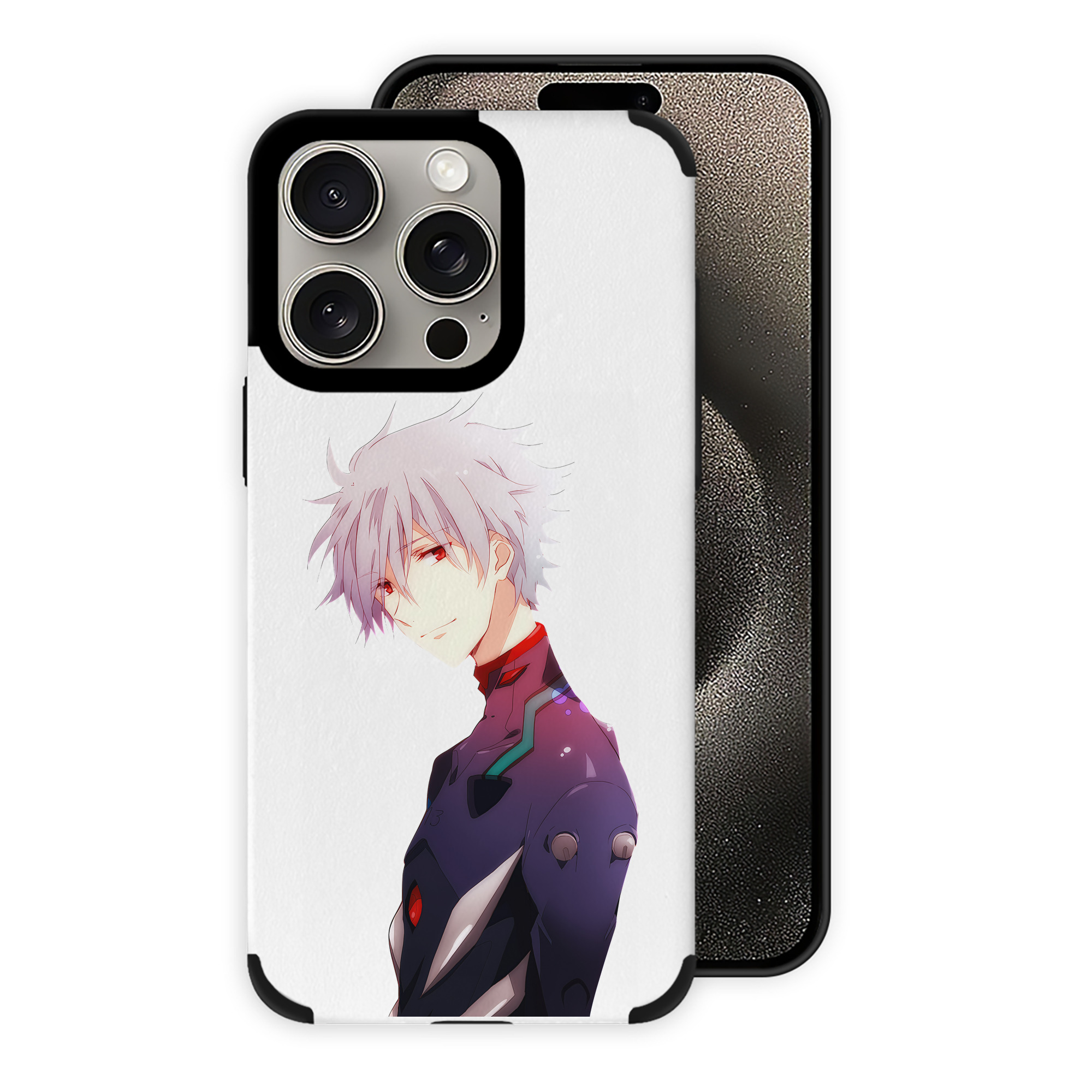 （画像用） EVA 新世紀エヴァンゲリオン 【iPhone15ProMax対応】 PUレザー スマホケース 耐衝撃＆黄変防止