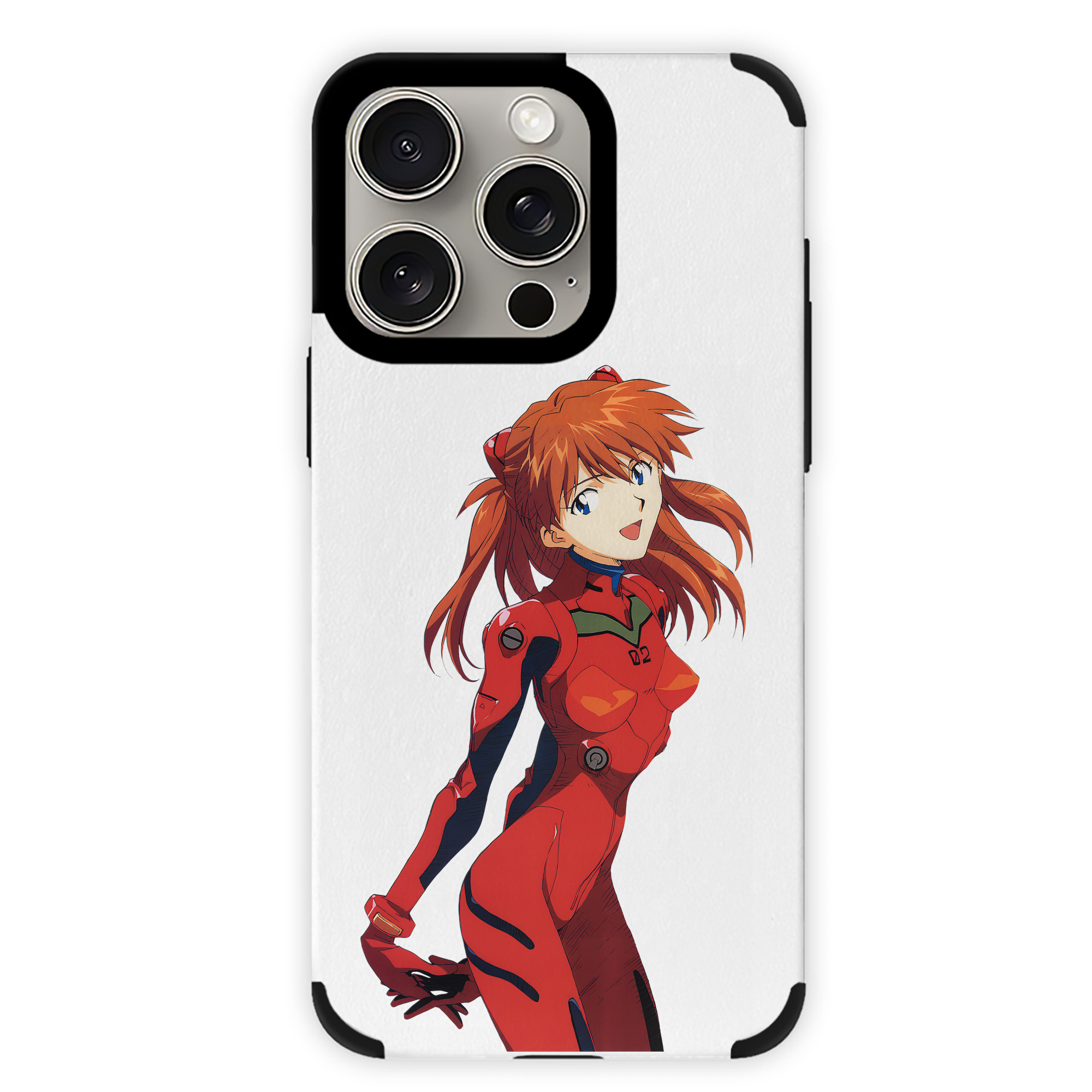 （画像用） EVA 新世紀エヴァンゲリオン 【iPhone15ProMax対応】 PUレザー スマホケース 耐衝撃＆黄変防止