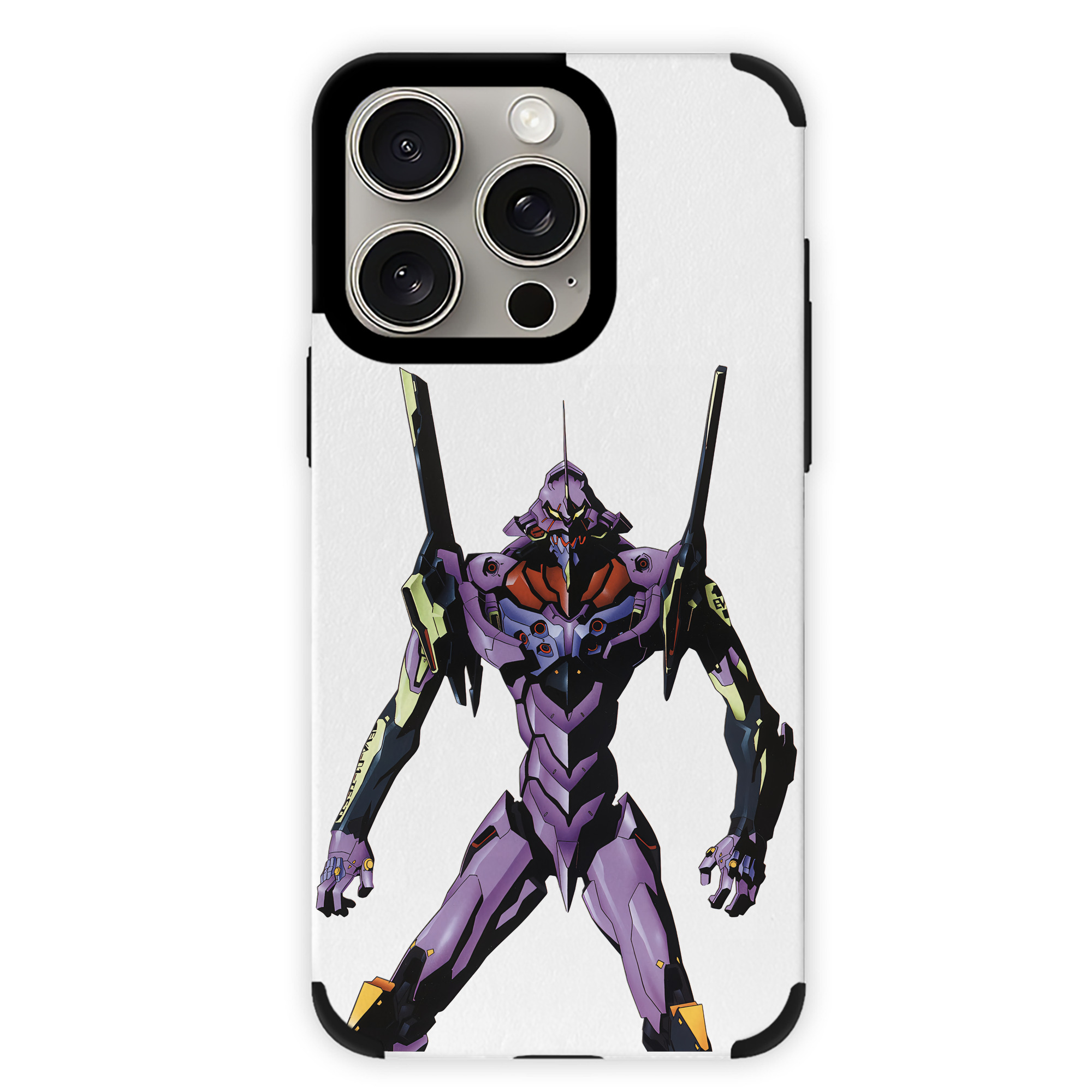 （画像用） EVA 新世紀エヴァンゲリオン 【iPhone15ProMax対応】 PUレザー スマホケース 耐衝撃＆黄変防止