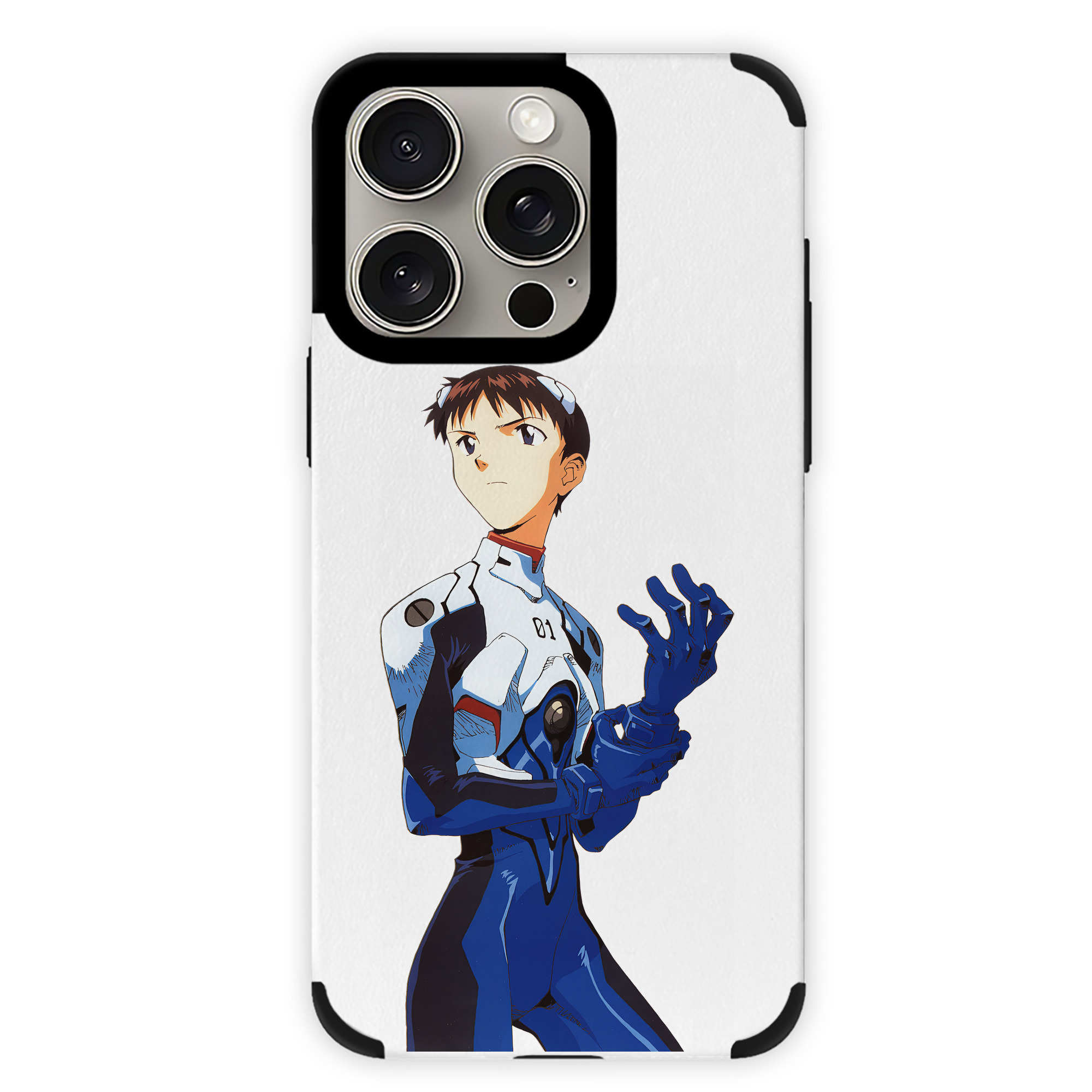 （画像用） EVA 新世紀エヴァンゲリオン 【iPhone15ProMax対応】 PUレザー スマホケース 耐衝撃＆黄変防止