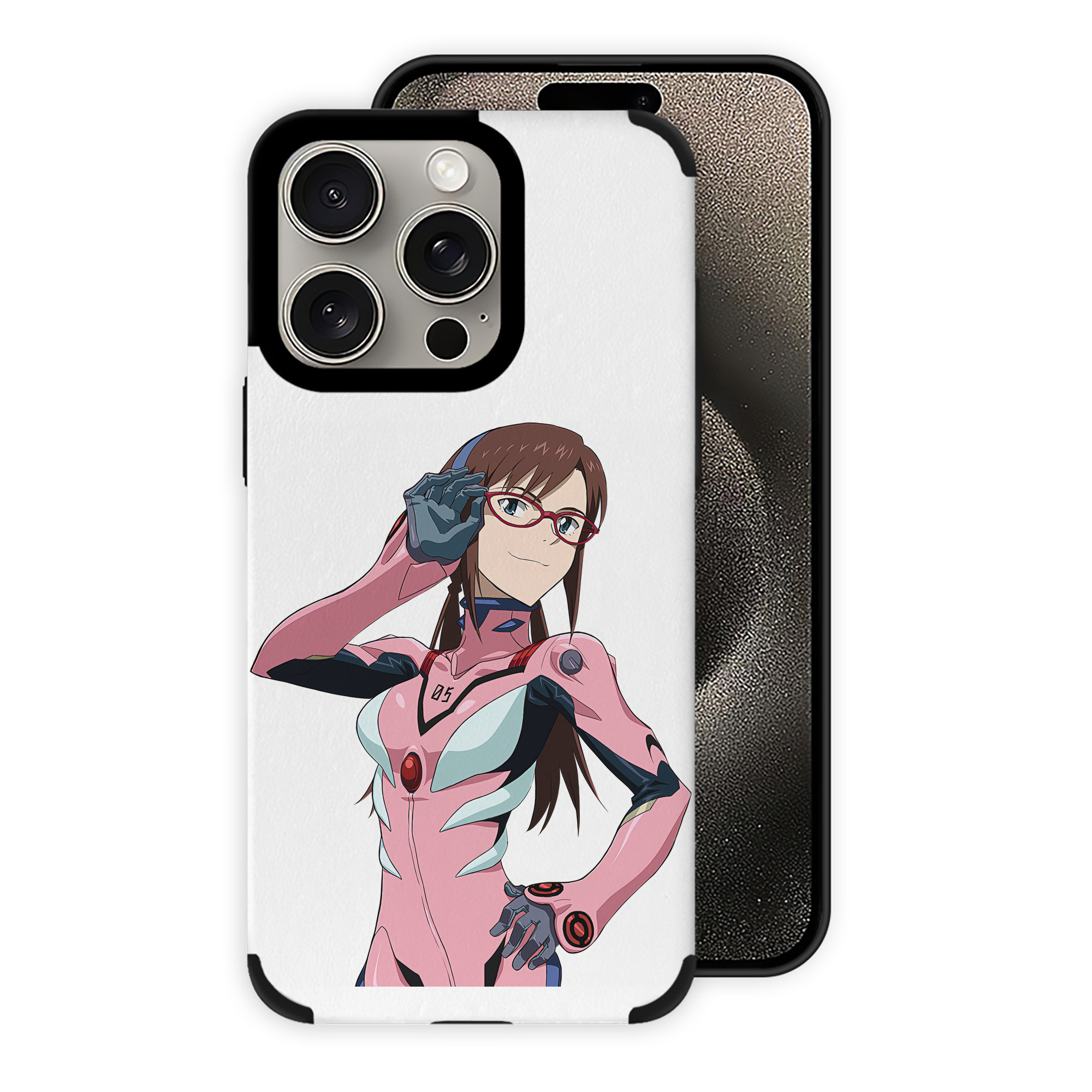 （画像用） EVA 新世紀エヴァンゲリオン 【iPhone15ProMax対応】 PUレザー スマホケース 耐衝撃＆黄変防止