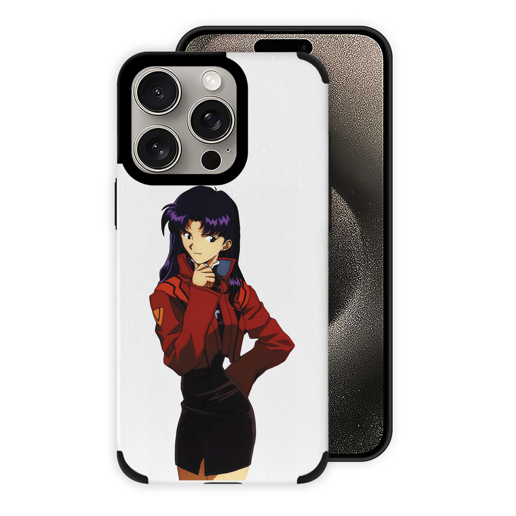 （画像用） EVA 新世紀エヴァンゲリオン 【iPhone15ProMax対応】 PUレザー スマホケース 耐衝撃＆黄変防止