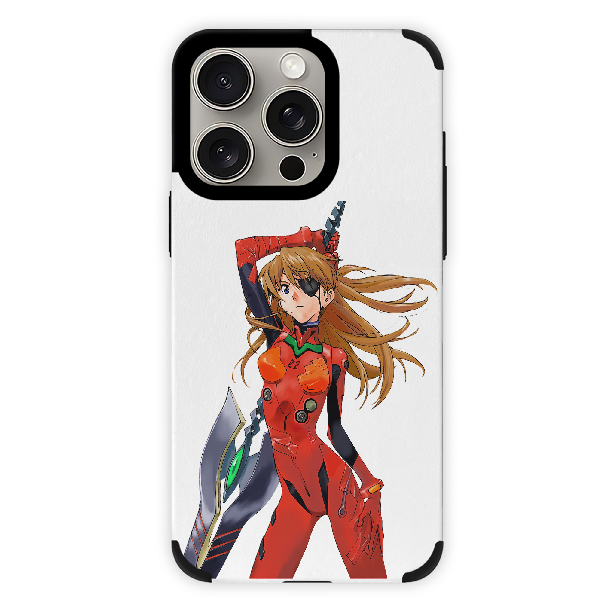 （画像用） EVA 新世紀エヴァンゲリオン 【iPhone15ProMax対応】 PUレザー スマホケース 耐衝撃＆黄変防止