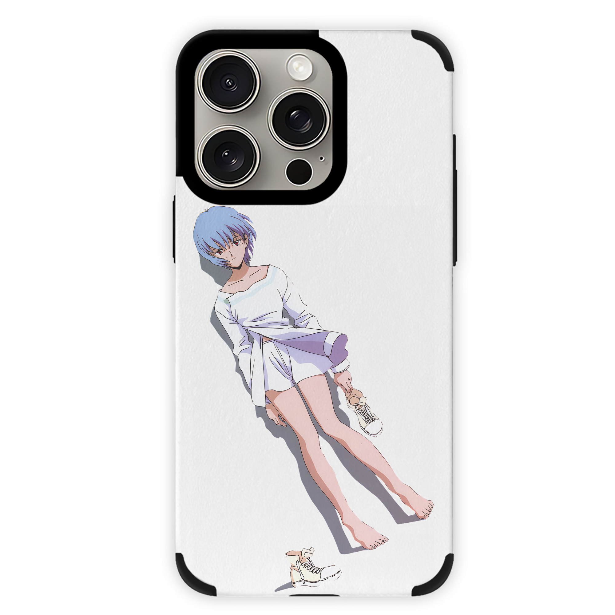 （画像用） EVA 新世紀エヴァンゲリオン 【iPhone15ProMax対応】 PUレザー スマホケース 耐衝撃＆黄変防止