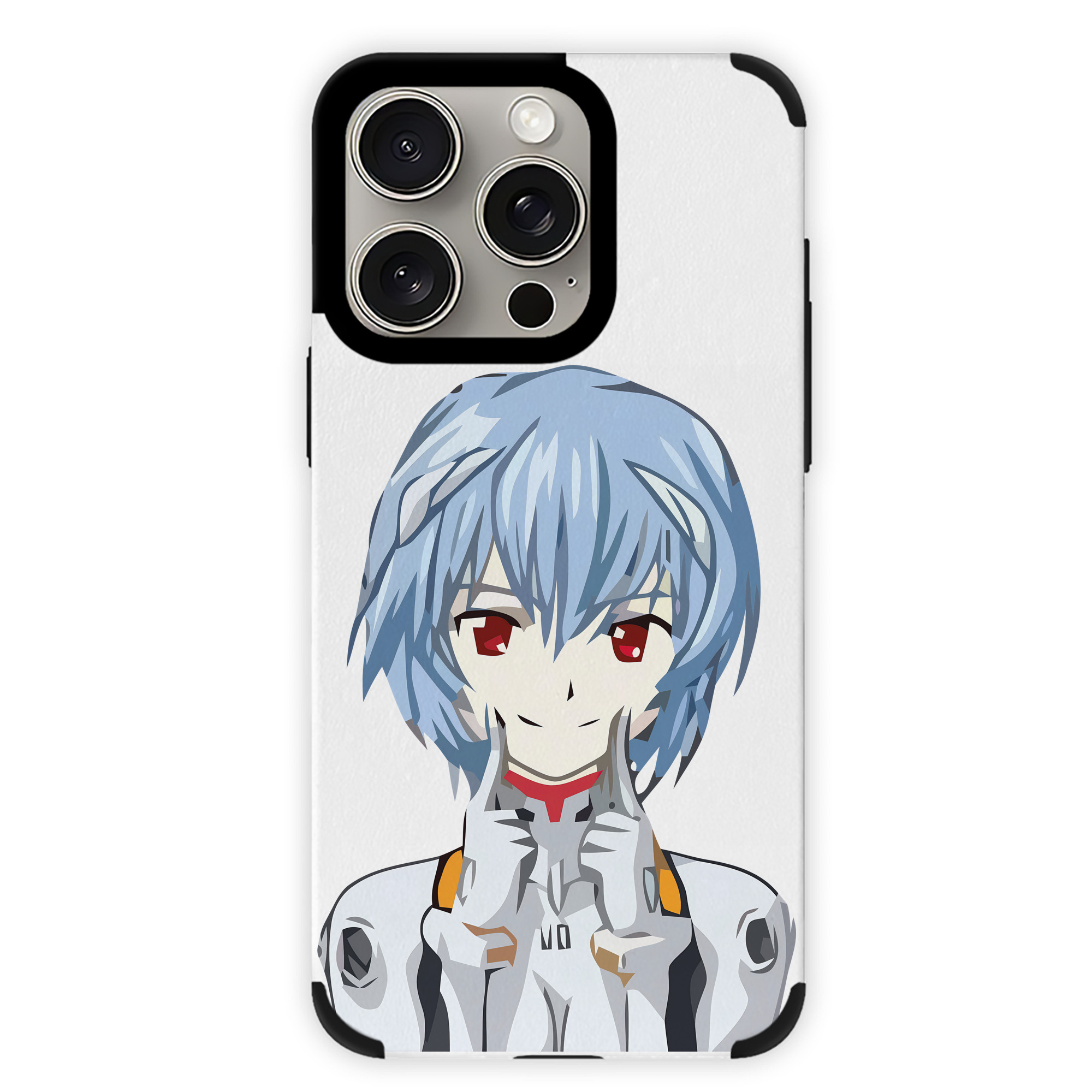 （画像用） EVA 新世紀エヴァンゲリオン 【iPhone15ProMax対応】 PUレザー スマホケース 耐衝撃＆黄変防止