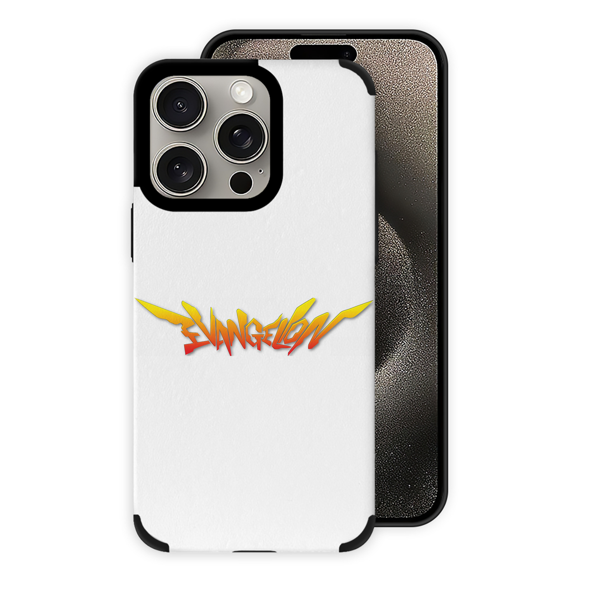 （画像用） EVA 新世紀エヴァンゲリオン 【iPhone15ProMax対応】 PUレザー スマホケース 耐衝撃＆黄変防止