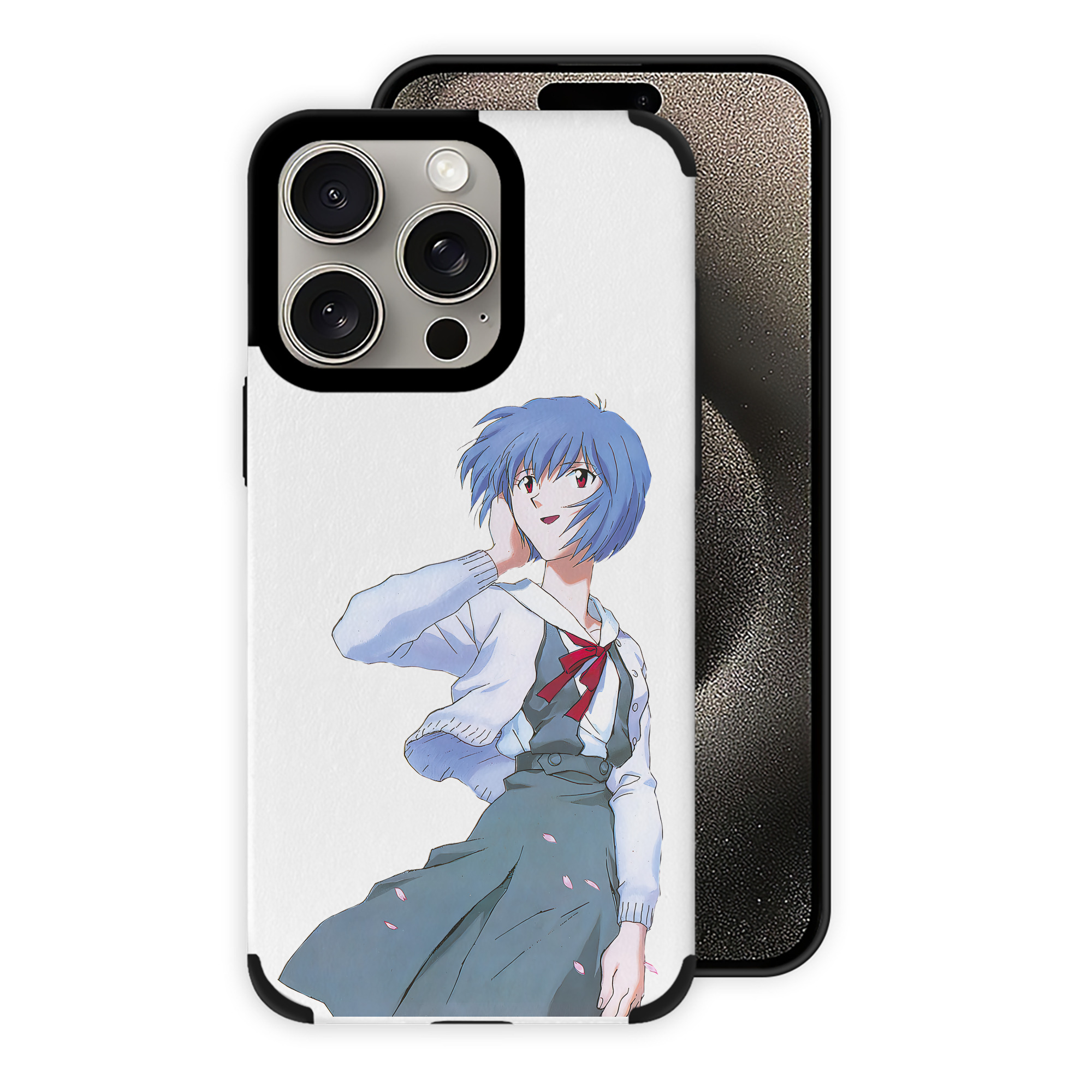 （画像用） EVA 新世紀エヴァンゲリオン 【iPhone15ProMax対応】 PUレザー スマホケース 耐衝撃＆黄変防止