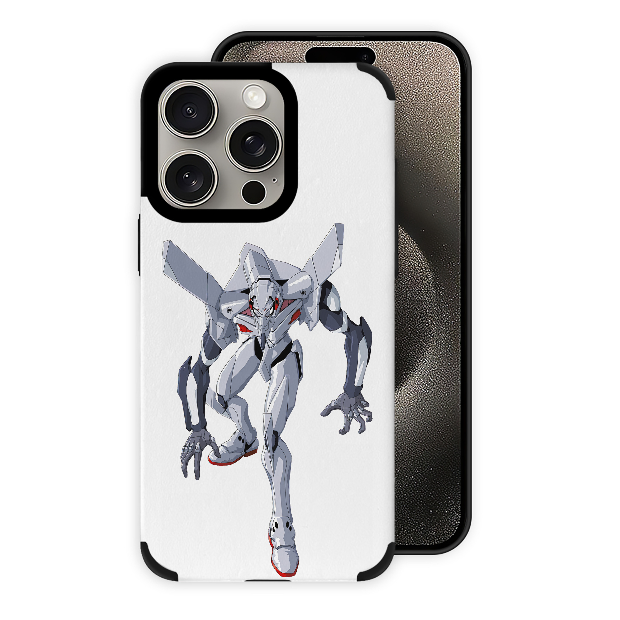 （画像用） EVA 新世紀エヴァンゲリオン 【iPhone15ProMax対応】 PUレザー スマホケース 耐衝撃＆黄変防止