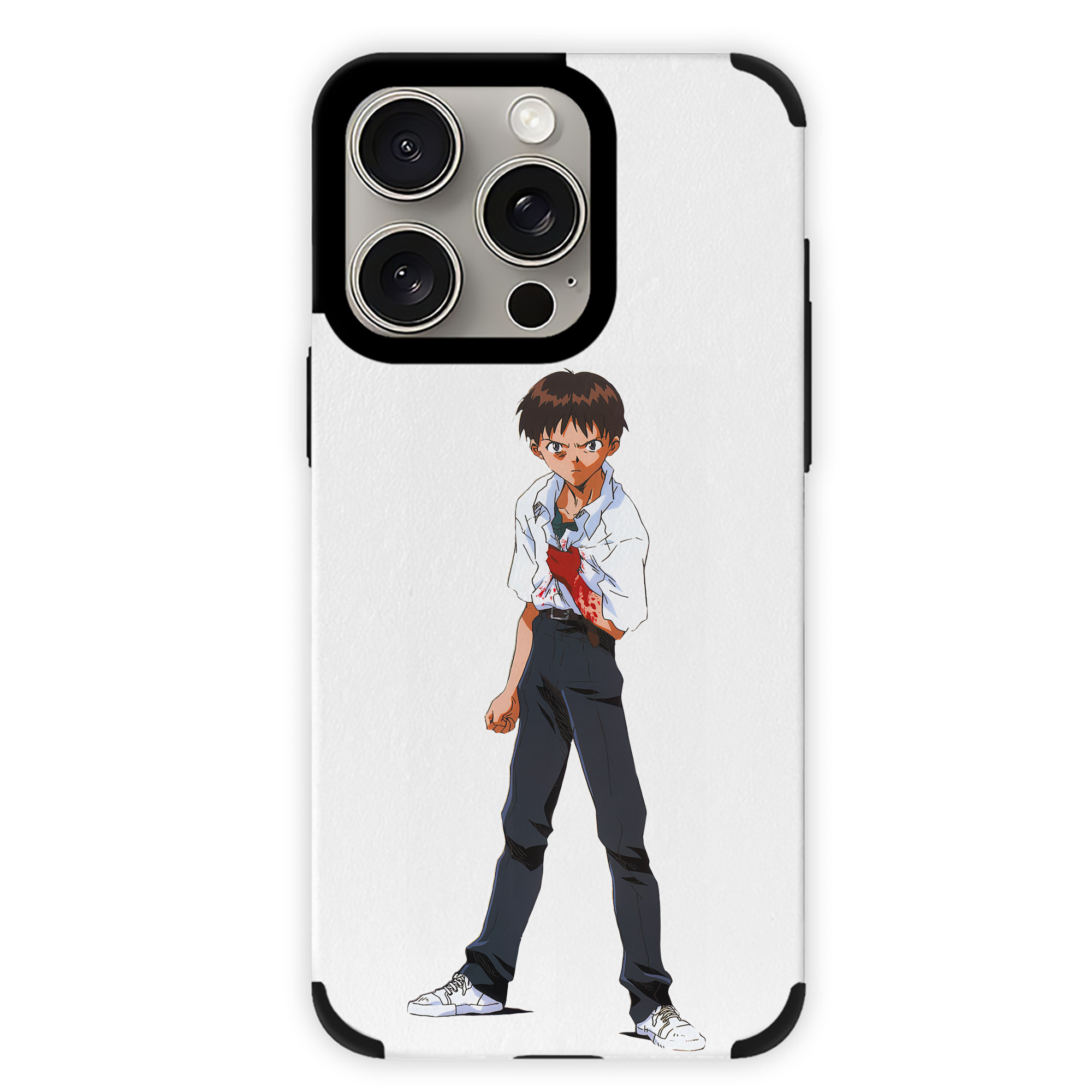 （画像用） EVA 新世紀エヴァンゲリオン 【iPhone15ProMax対応】 PUレザー スマホケース 耐衝撃＆黄変防止
