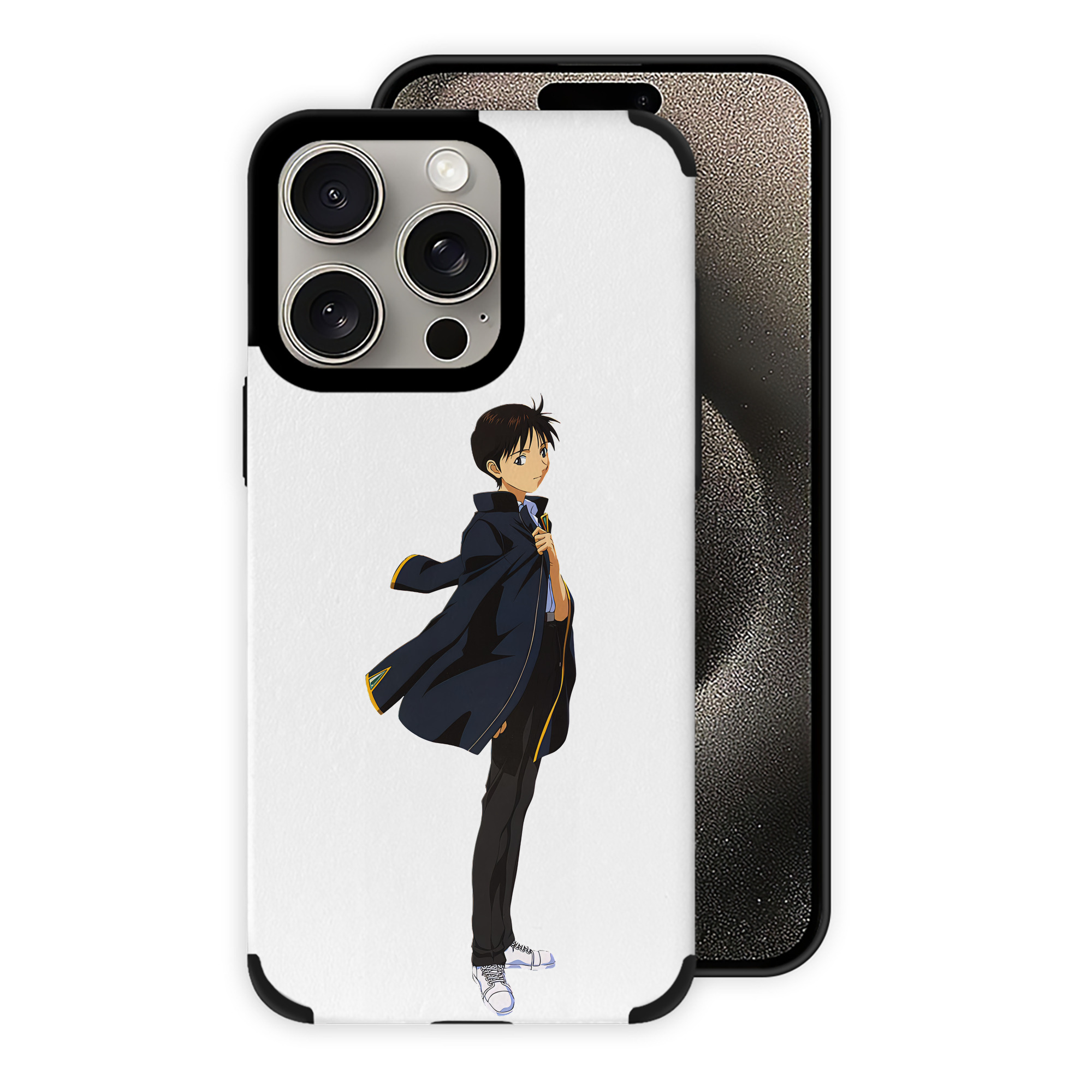 （画像用） EVA 新世紀エヴァンゲリオン 【iPhone15ProMax対応】 PUレザー スマホケース 耐衝撃＆黄変防止