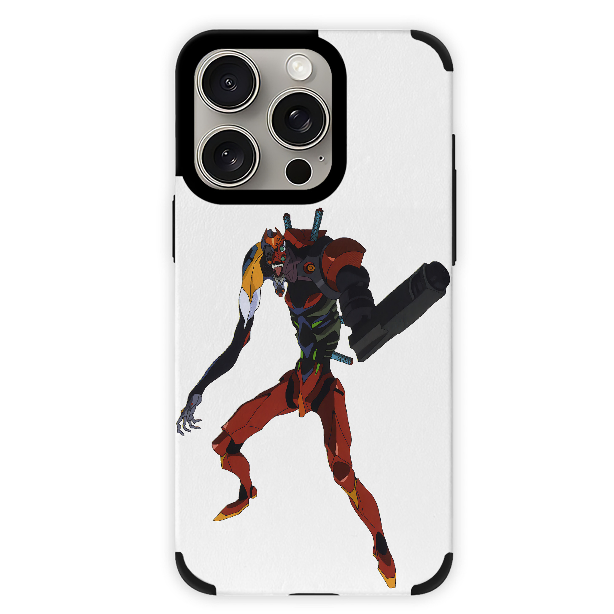 （画像用） EVA 新世紀エヴァンゲリオン 【iPhone15ProMax対応】 PUレザー スマホケース 耐衝撃＆黄変防止