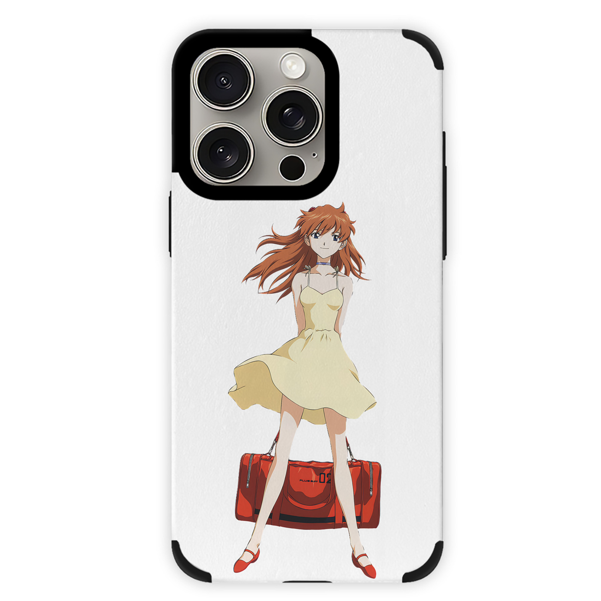 （画像用） EVA 新世紀エヴァンゲリオン 【iPhone15ProMax対応】 PUレザー スマホケース 耐衝撃＆黄変防止