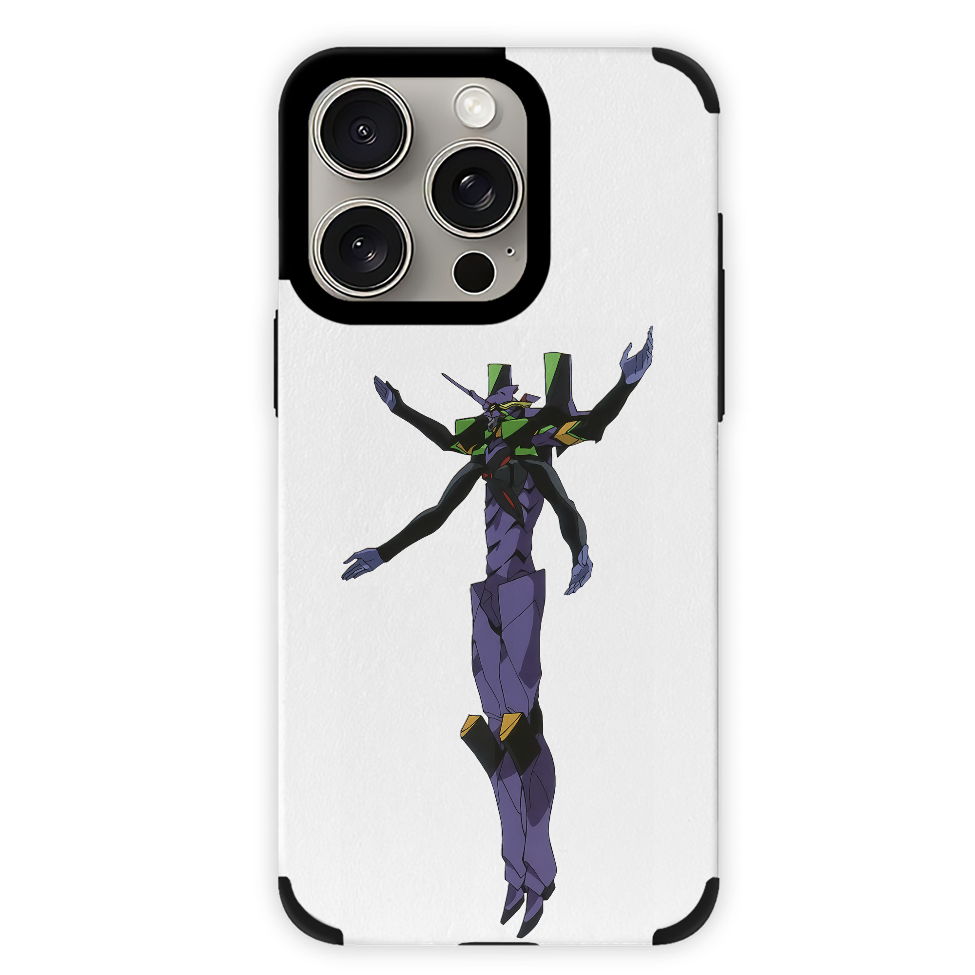 （画像用） EVA 新世紀エヴァンゲリオン 【iPhone15ProMax対応】 PUレザー スマホケース 耐衝撃＆黄変防止