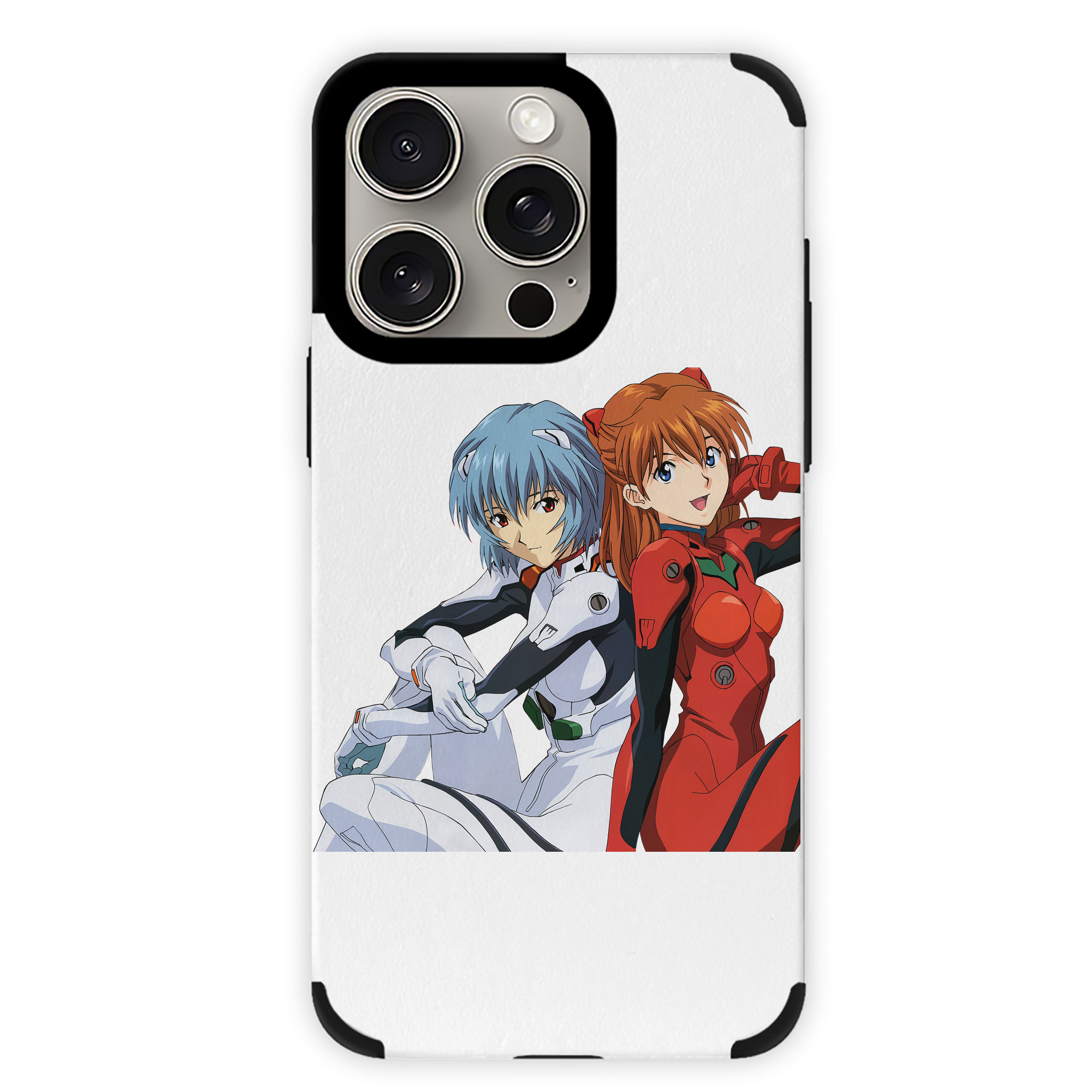 （画像用） EVA 新世紀エヴァンゲリオン 【iPhone15ProMax対応】 PUレザー スマホケース 耐衝撃＆黄変防止