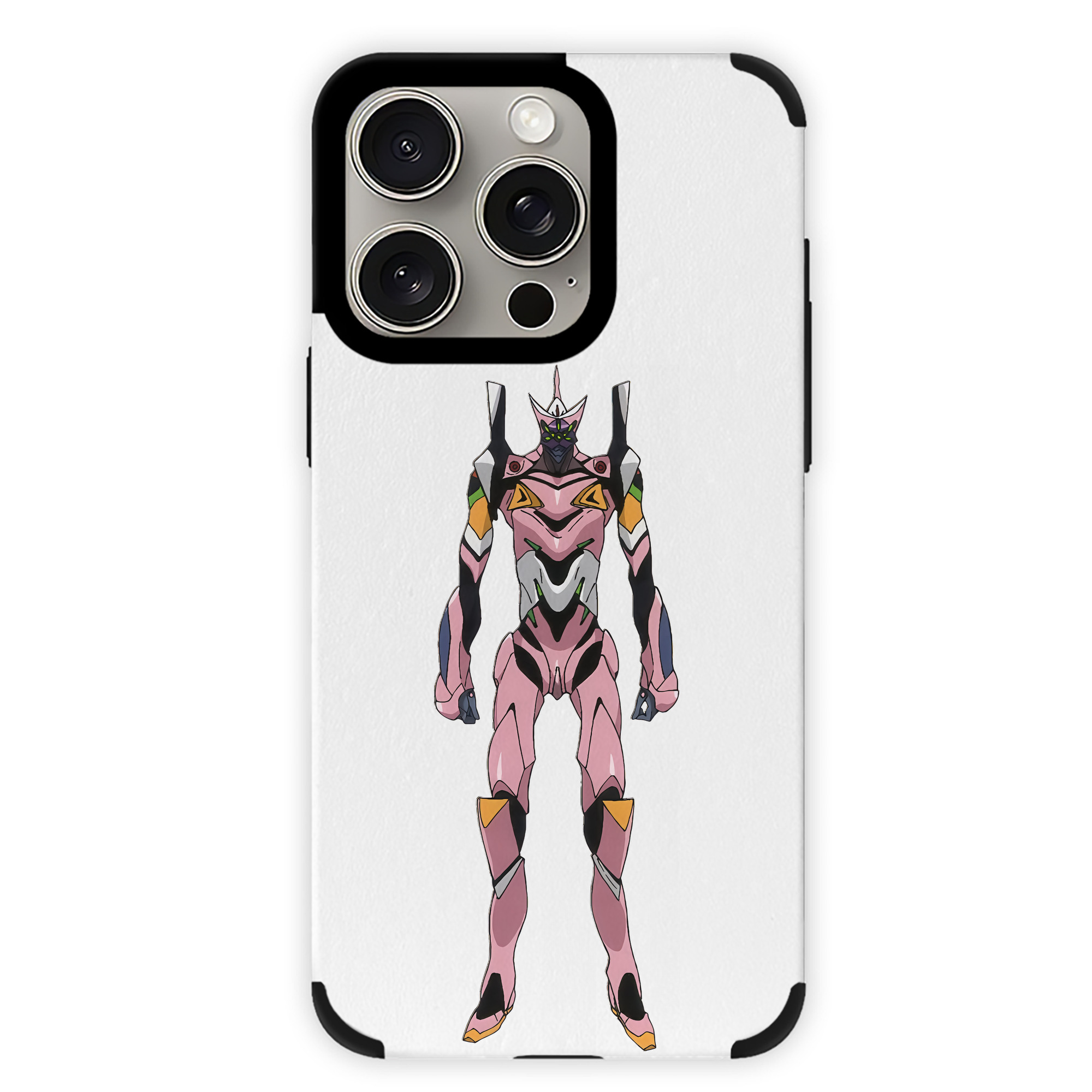 （画像用） EVA 新世紀エヴァンゲリオン 【iPhone15ProMax対応】 PUレザー スマホケース 耐衝撃＆黄変防止