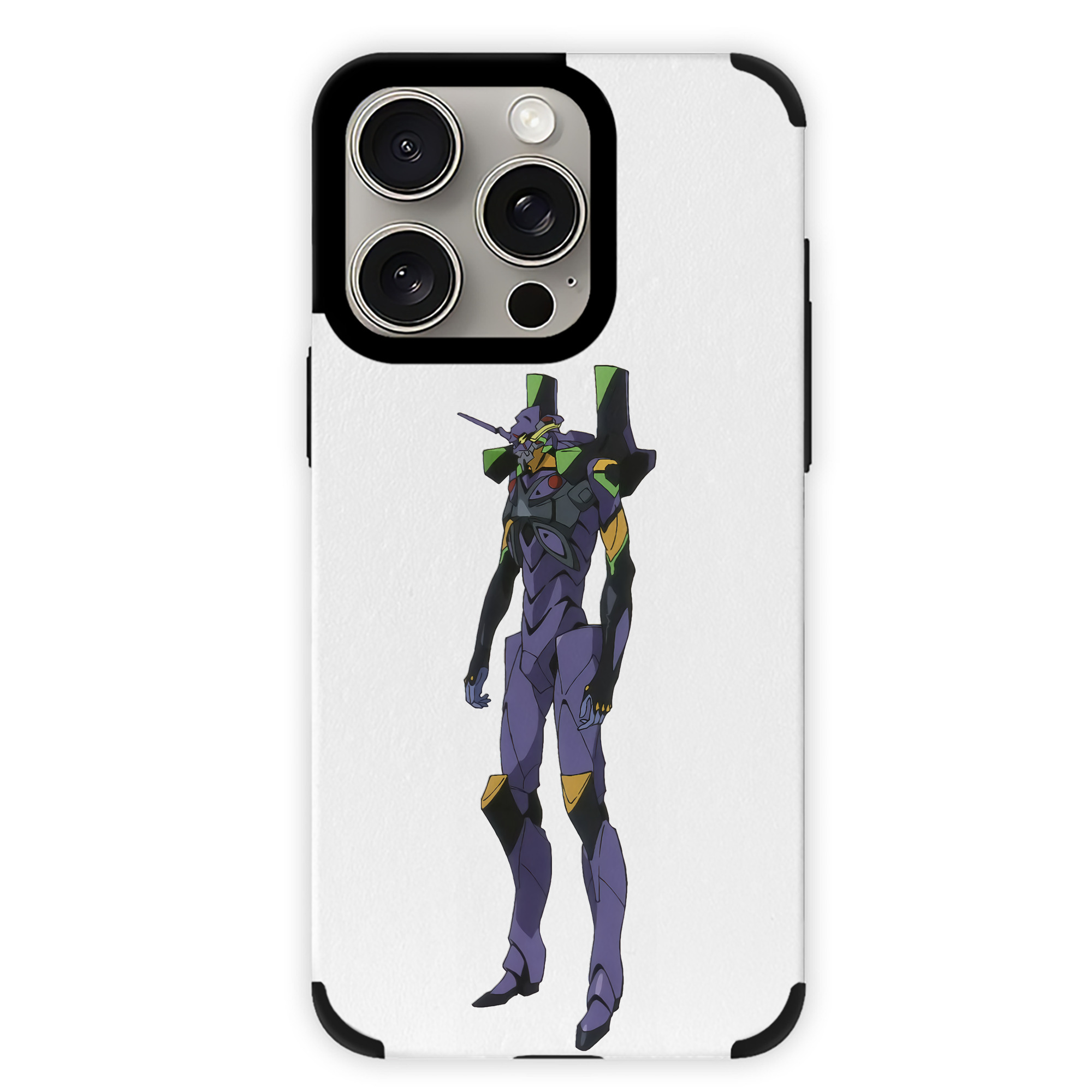 （画像用） EVA 新世紀エヴァンゲリオン 【iPhone15ProMax対応】 PUレザー スマホケース 耐衝撃＆黄変防止