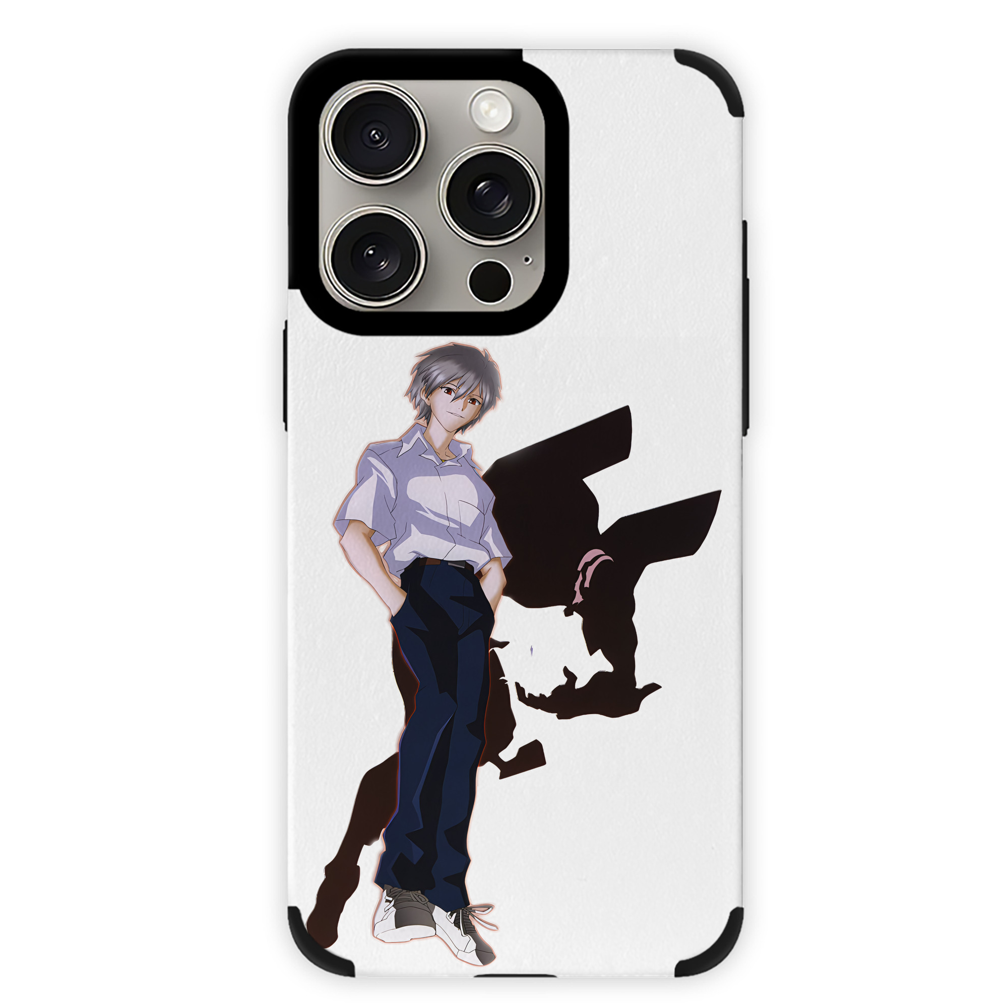 （画像用） EVA 新世紀エヴァンゲリオン 【iPhone15ProMax対応】 PUレザー スマホケース 耐衝撃＆黄変防止