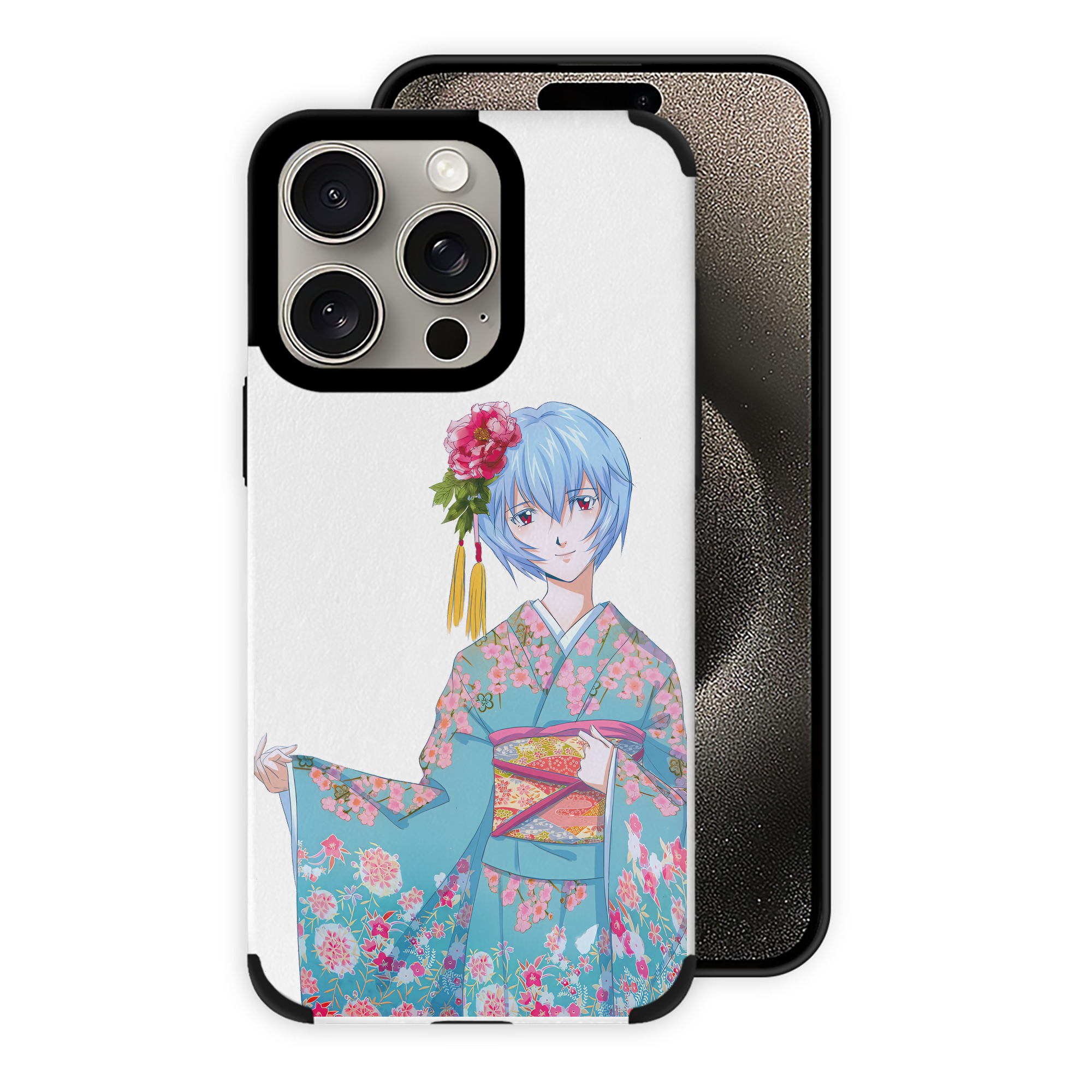 （画像用） EVA 新世紀エヴァンゲリオン 【iPhone15ProMax対応】 PUレザー スマホケース 耐衝撃＆黄変防止