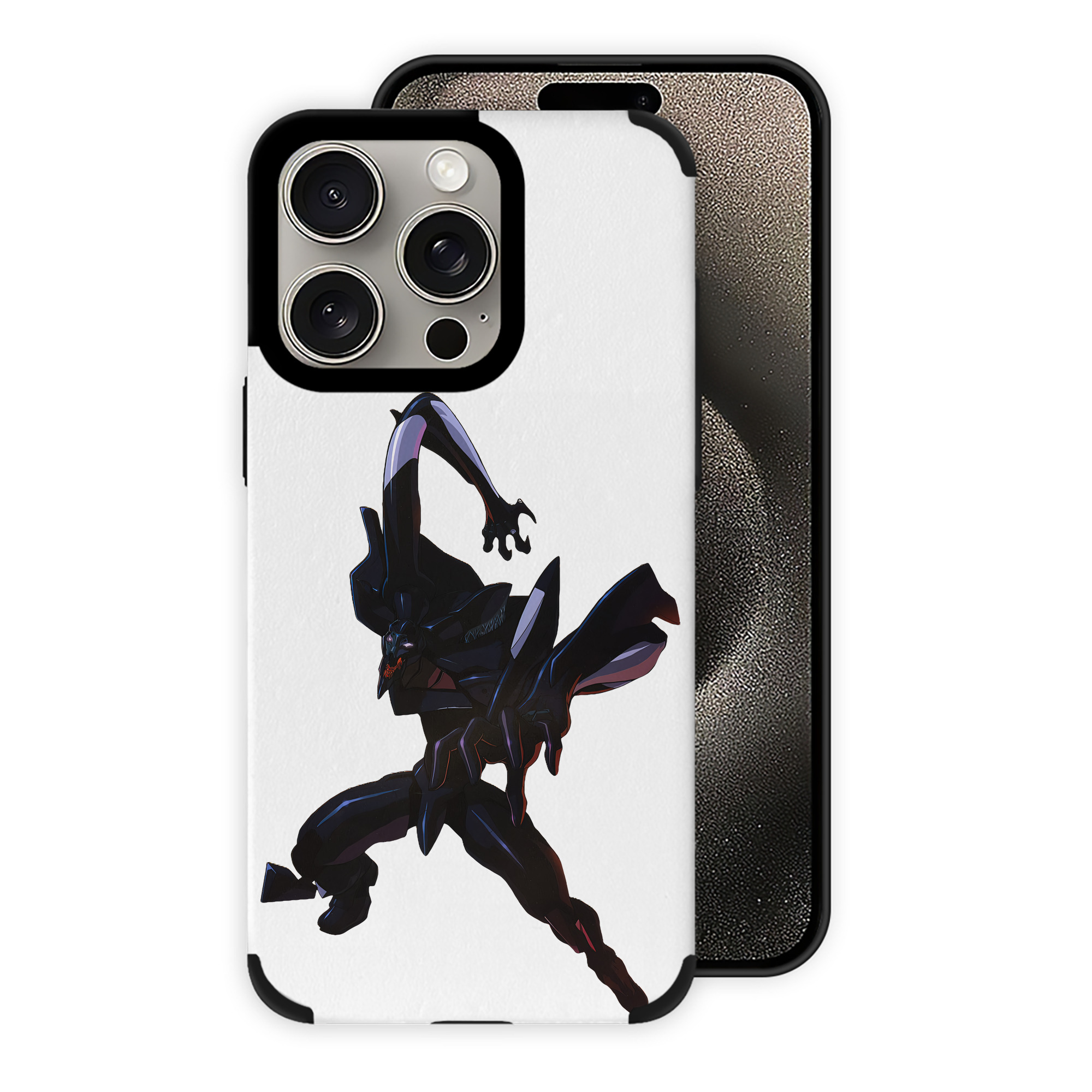（画像用） EVA 新世紀エヴァンゲリオン 【iPhone15ProMax対応】 PUレザー スマホケース 耐衝撃＆黄変防止