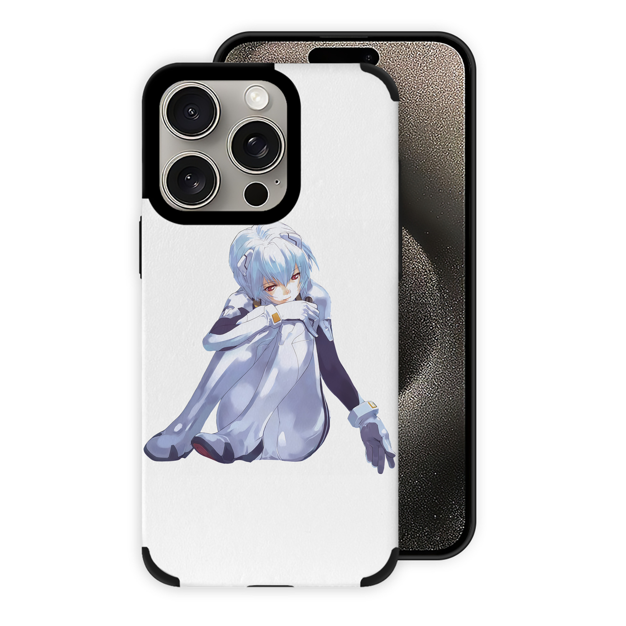 （画像用） EVA 新世紀エヴァンゲリオン 【iPhone15ProMax対応】 PUレザー スマホケース 耐衝撃＆黄変防止