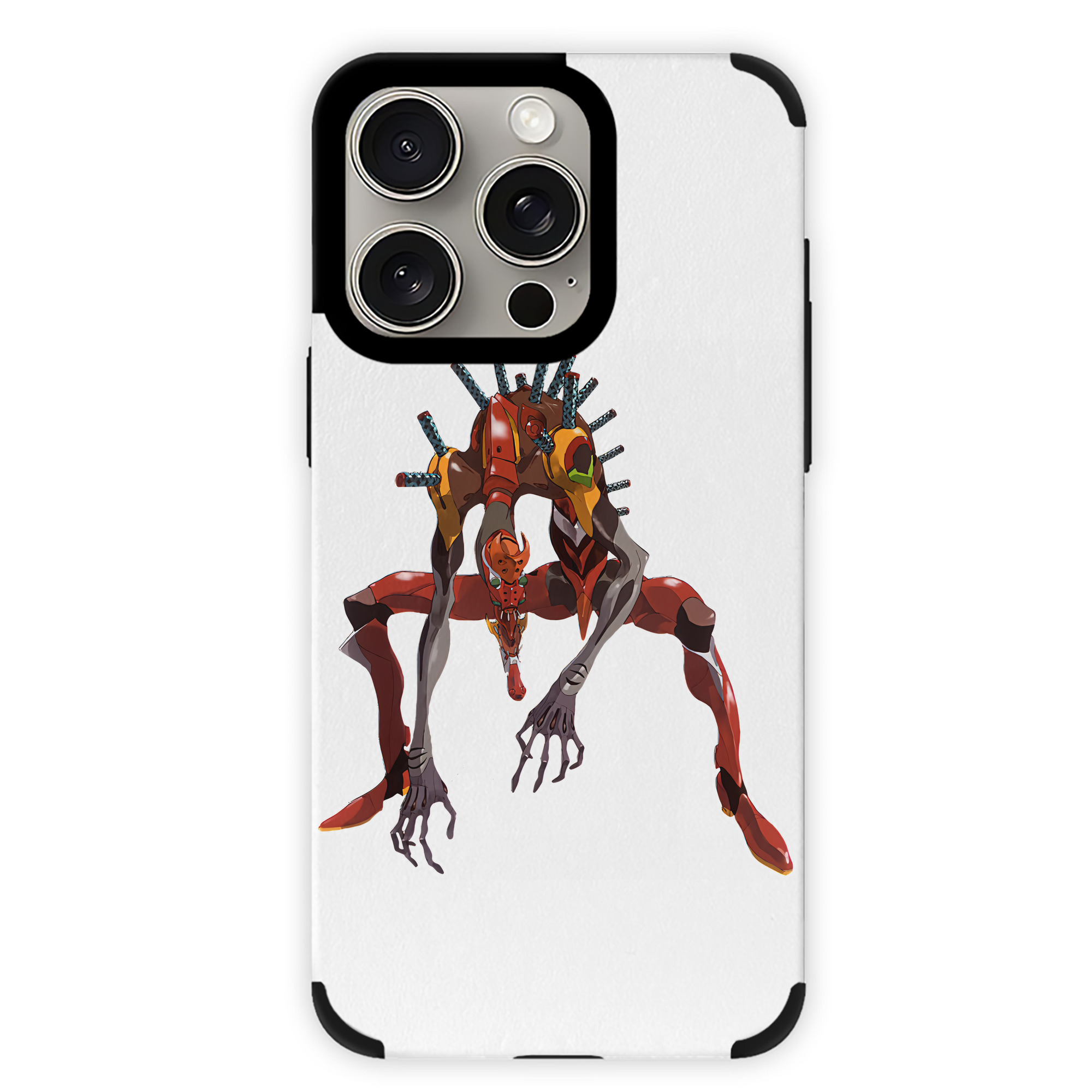 （画像用） EVA 新世紀エヴァンゲリオン 【iPhone15ProMax対応】 PUレザー スマホケース 耐衝撃＆黄変防止