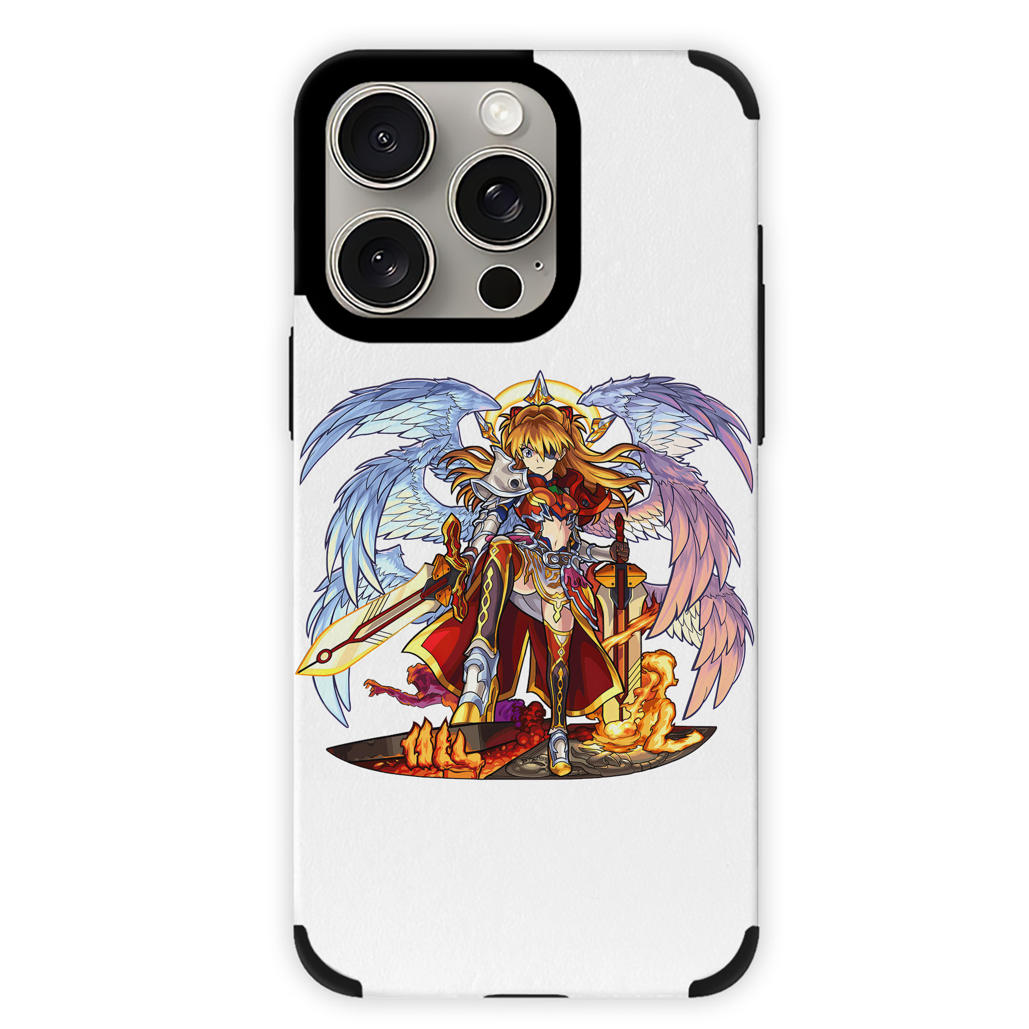 （画像用） EVA 新世紀エヴァンゲリオン 【iPhone15ProMax対応】 PUレザー スマホケース 耐衝撃＆黄変防止