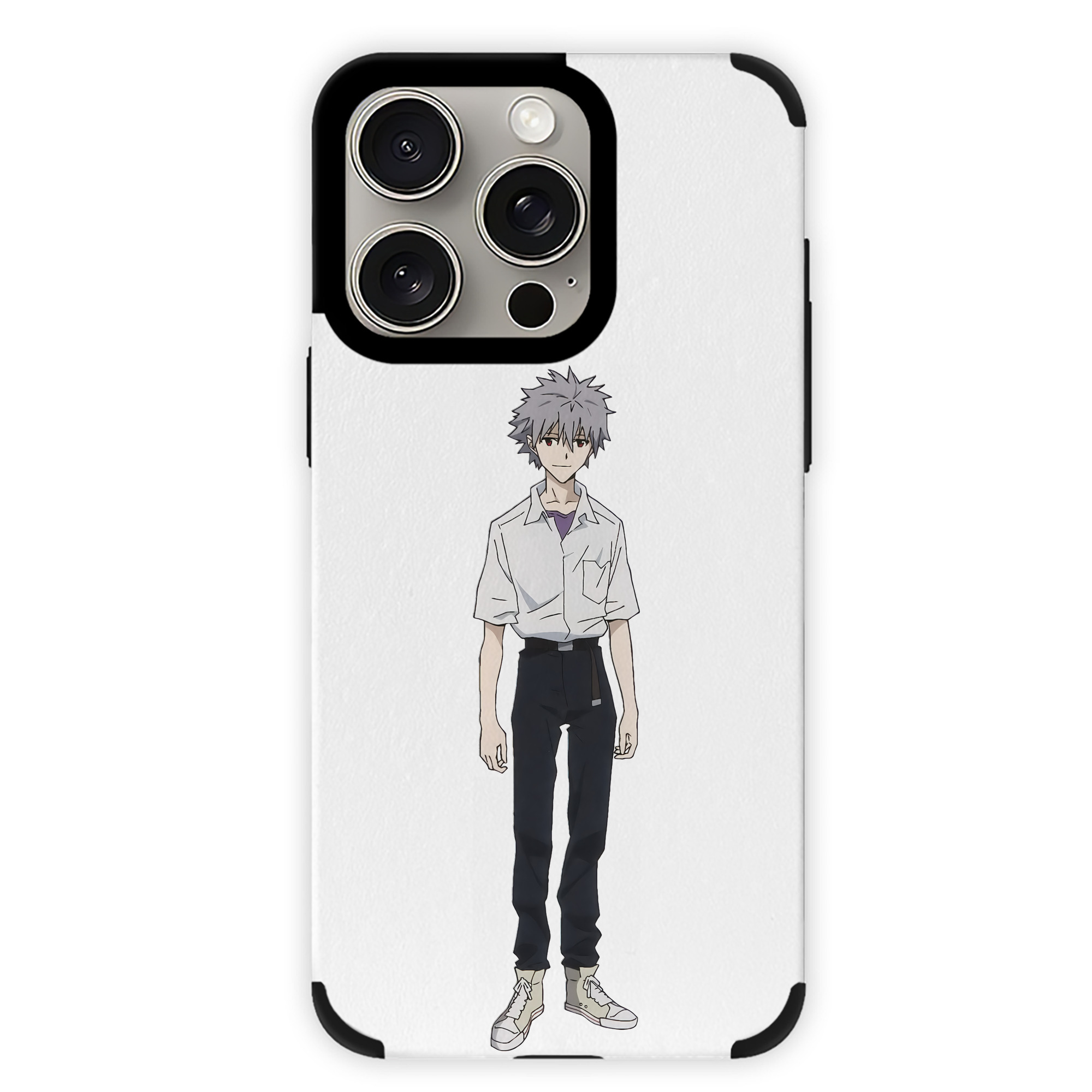 （画像用） EVA 新世紀エヴァンゲリオン 【iPhone15ProMax対応】 PUレザー スマホケース 耐衝撃＆黄変防止