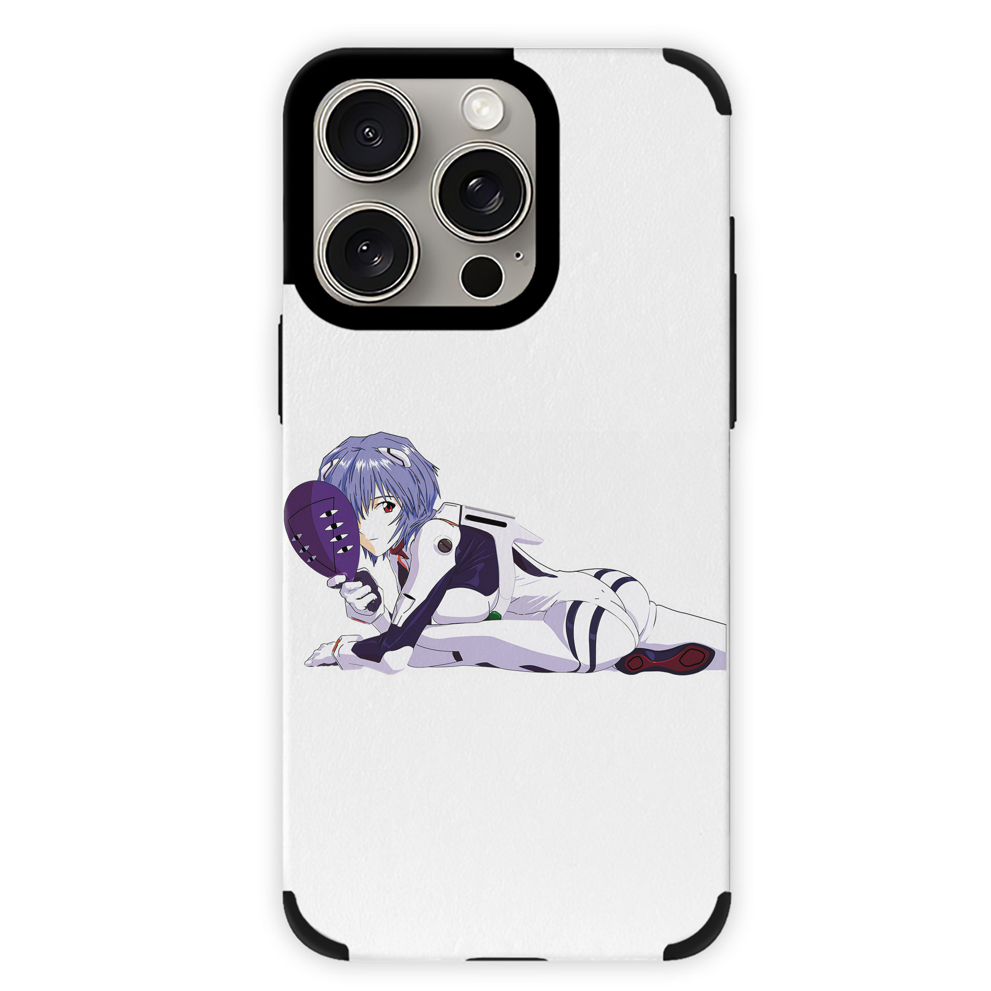 （画像用） EVA 新世紀エヴァンゲリオン 【iPhone15ProMax対応】 PUレザー スマホケース 耐衝撃＆黄変防止