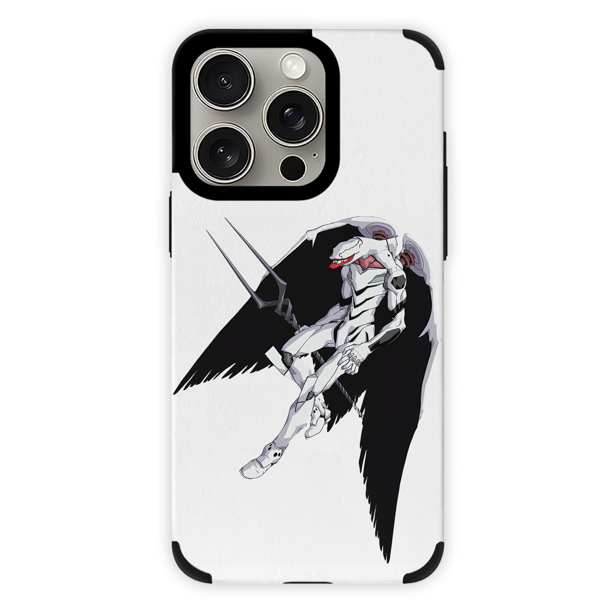（画像用） EVA 新世紀エヴァンゲリオン 【iPhone15ProMax対応】 PUレザー スマホケース 耐衝撃＆黄変防止