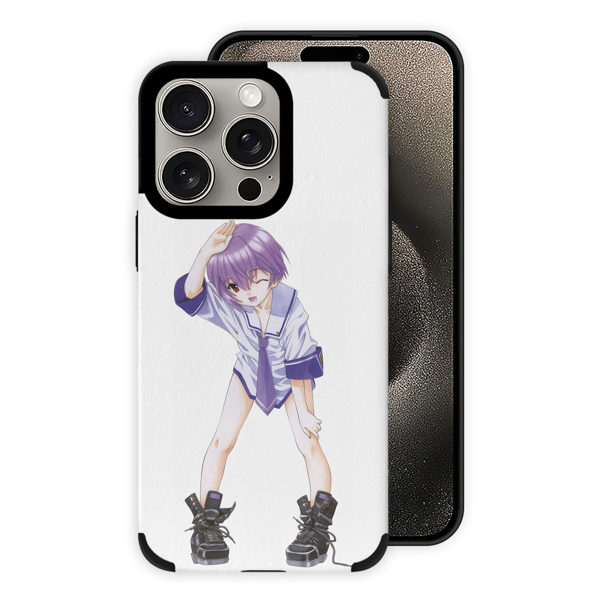 （画像用） EVA 新世紀エヴァンゲリオン 【iPhone15ProMax対応】 PUレザー スマホケース 耐衝撃＆黄変防止