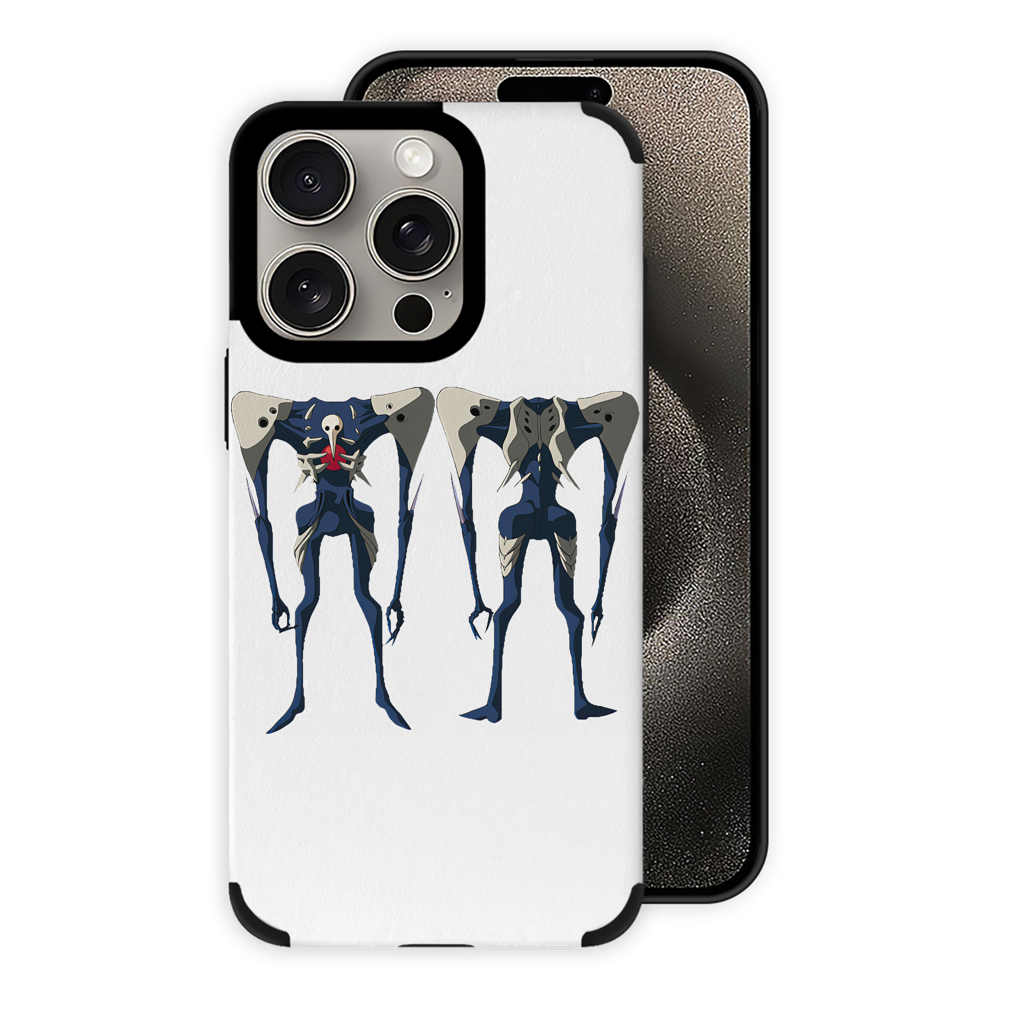 （画像用） EVA 新世紀エヴァンゲリオン 【iPhone15ProMax対応】 PUレザー スマホケース 耐衝撃＆黄変防止