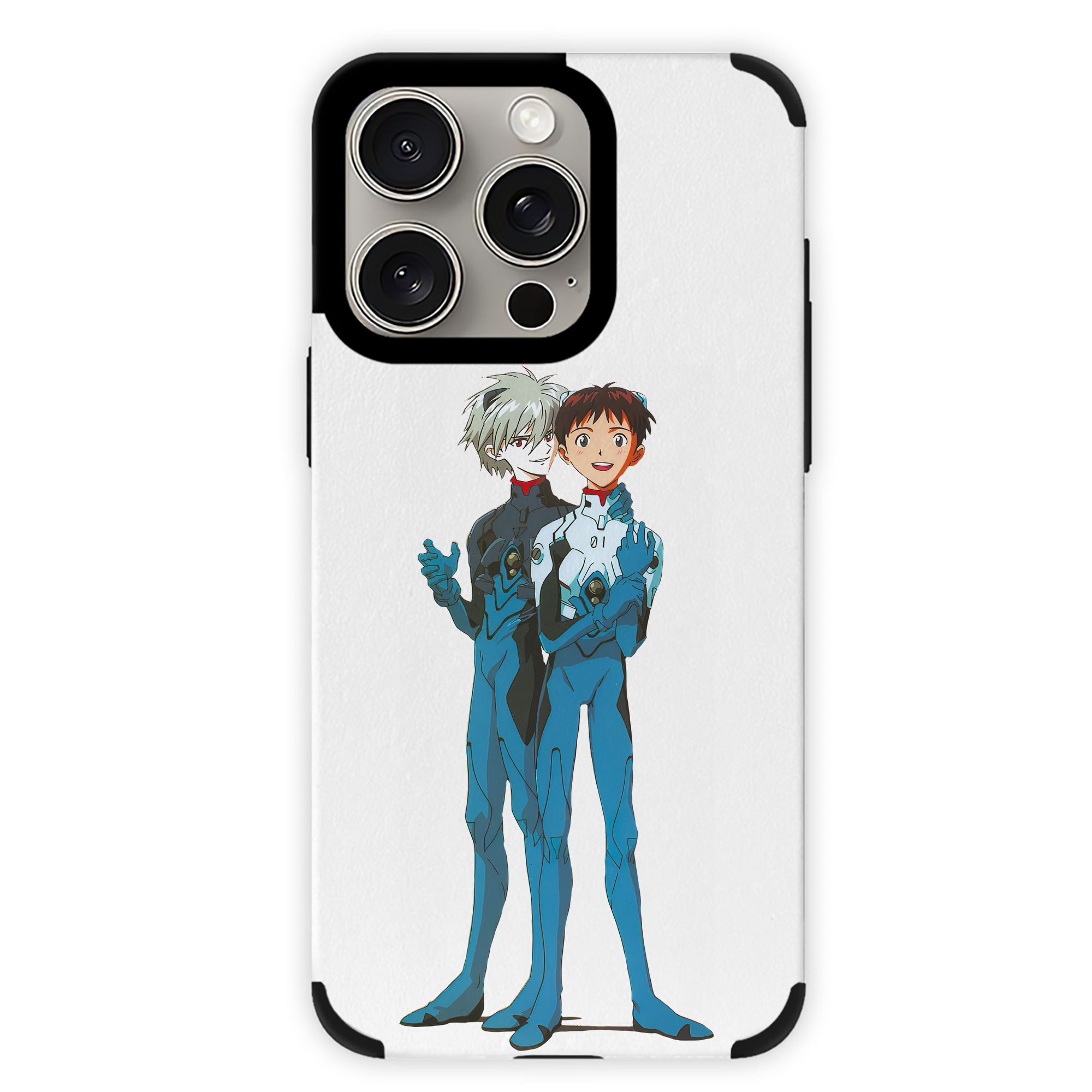 （画像用） EVA 新世紀エヴァンゲリオン 【iPhone15ProMax対応】 PUレザー スマホケース 耐衝撃＆黄変防止
