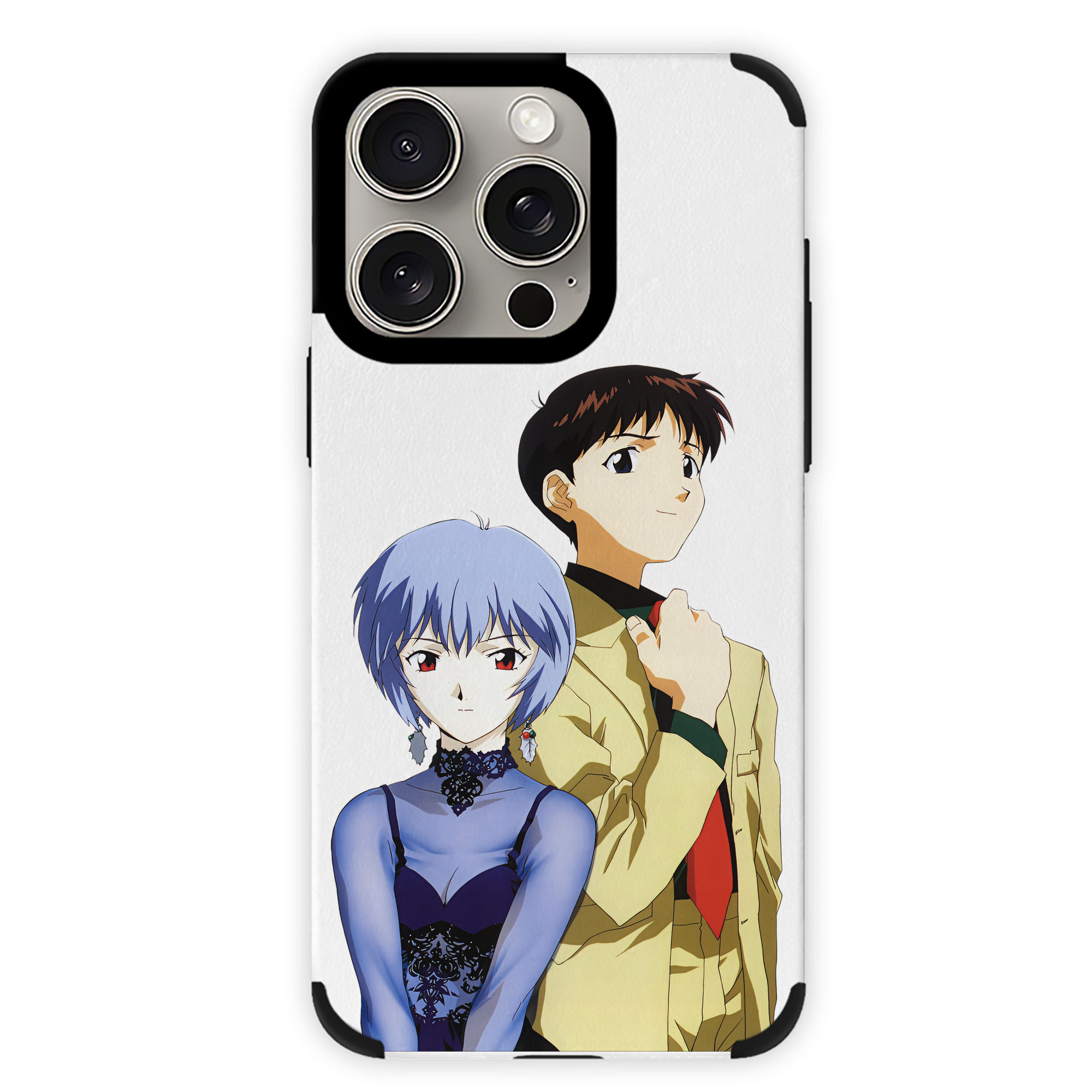 （画像用） EVA 新世紀エヴァンゲリオン 【iPhone15ProMax対応】 PUレザー スマホケース 耐衝撃＆黄変防止