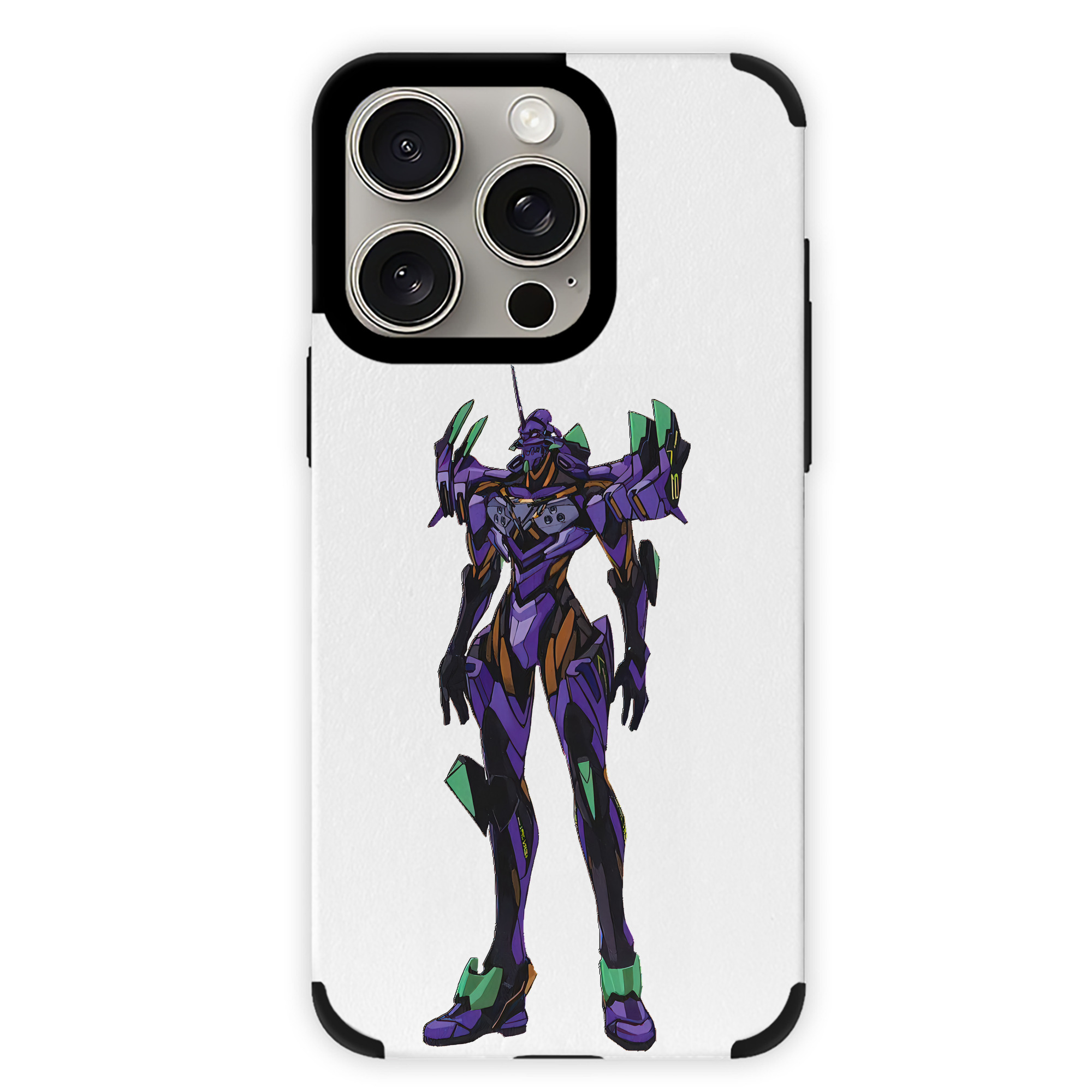 （画像用） EVA 新世紀エヴァンゲリオン 【iPhone15ProMax対応】 PUレザー スマホケース 耐衝撃＆黄変防止