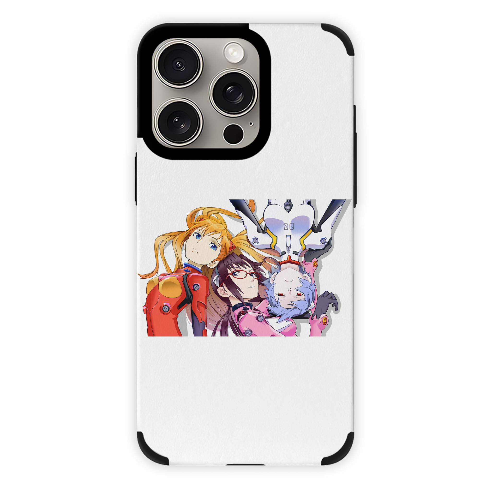 （画像用） EVA 新世紀エヴァンゲリオン 【iPhone15ProMax対応】 PUレザー スマホケース 耐衝撃＆黄変防止