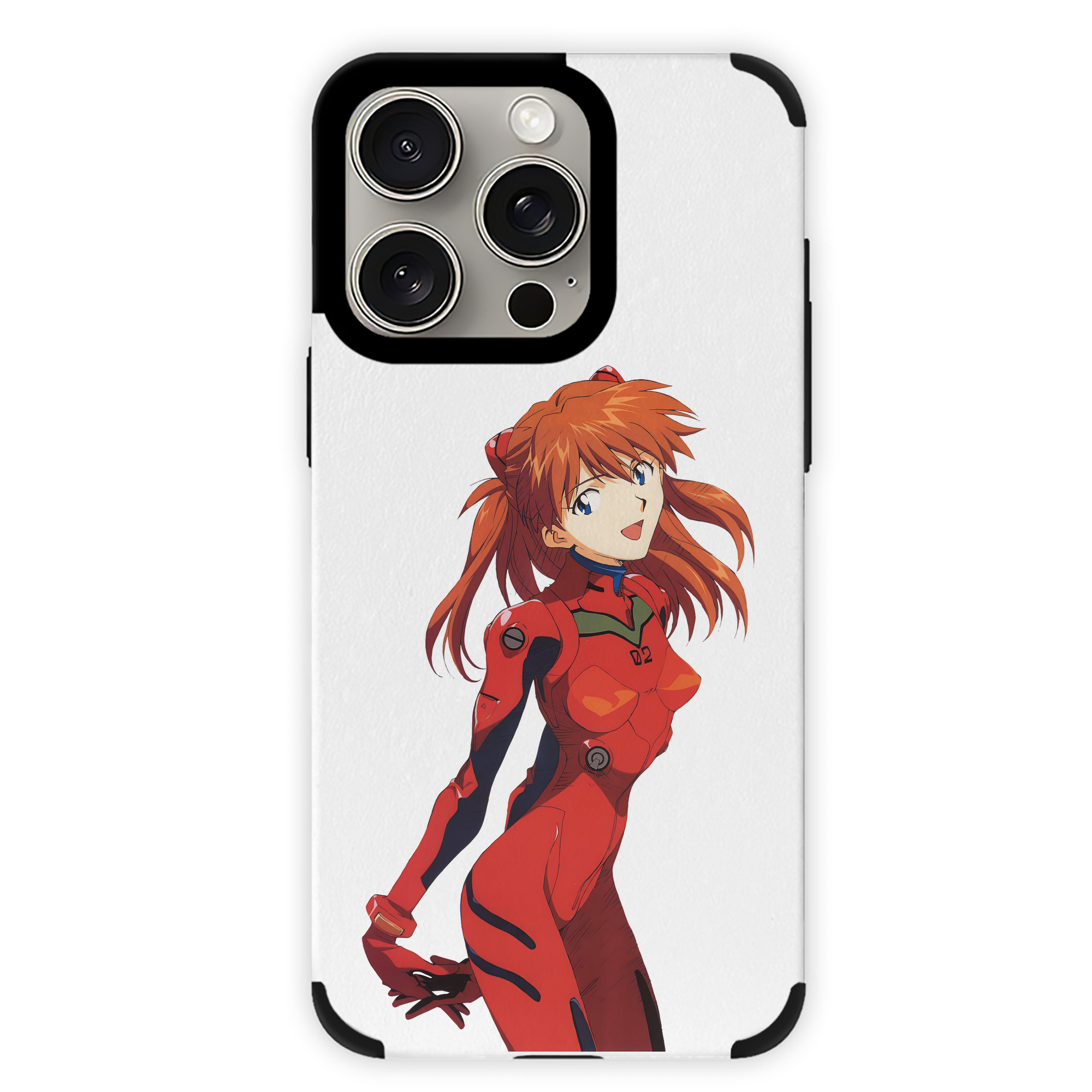 （画像用） EVA 新世紀エヴァンゲリオン 【iPhone15ProMax対応】 PUレザー スマホケース 耐衝撃＆黄変防止