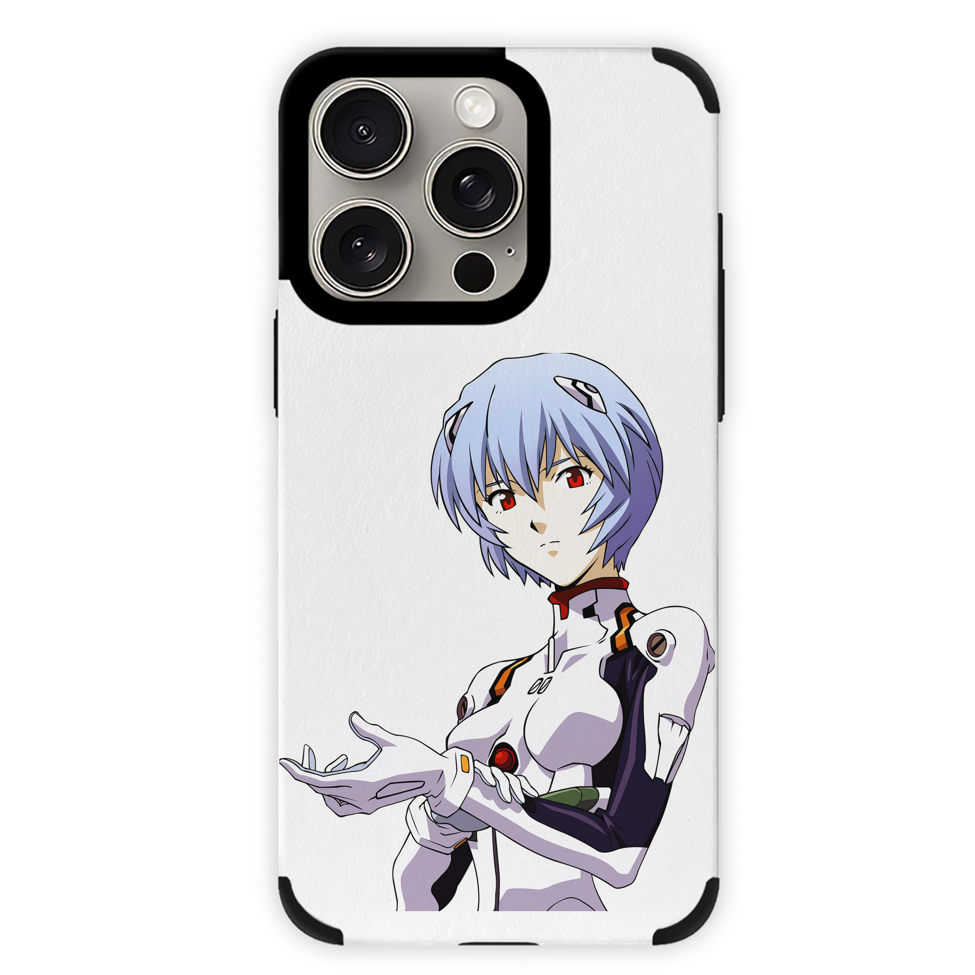 （画像用） EVA 新世紀エヴァンゲリオン 【iPhone15ProMax対応】 PUレザー スマホケース 耐衝撃＆黄変防止