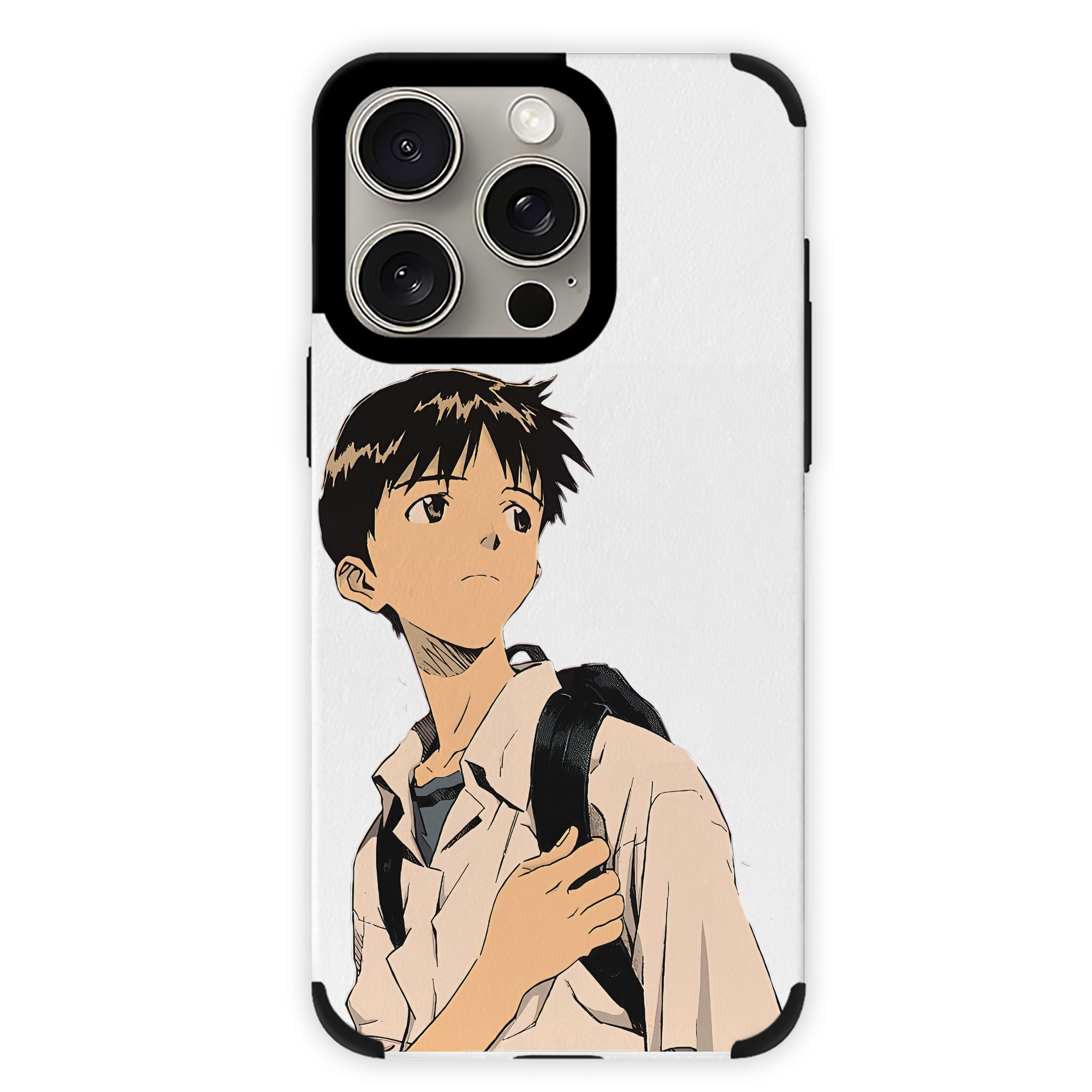 （画像用） EVA 新世紀エヴァンゲリオン 【iPhone15ProMax対応】 PUレザー スマホケース 耐衝撃＆黄変防止