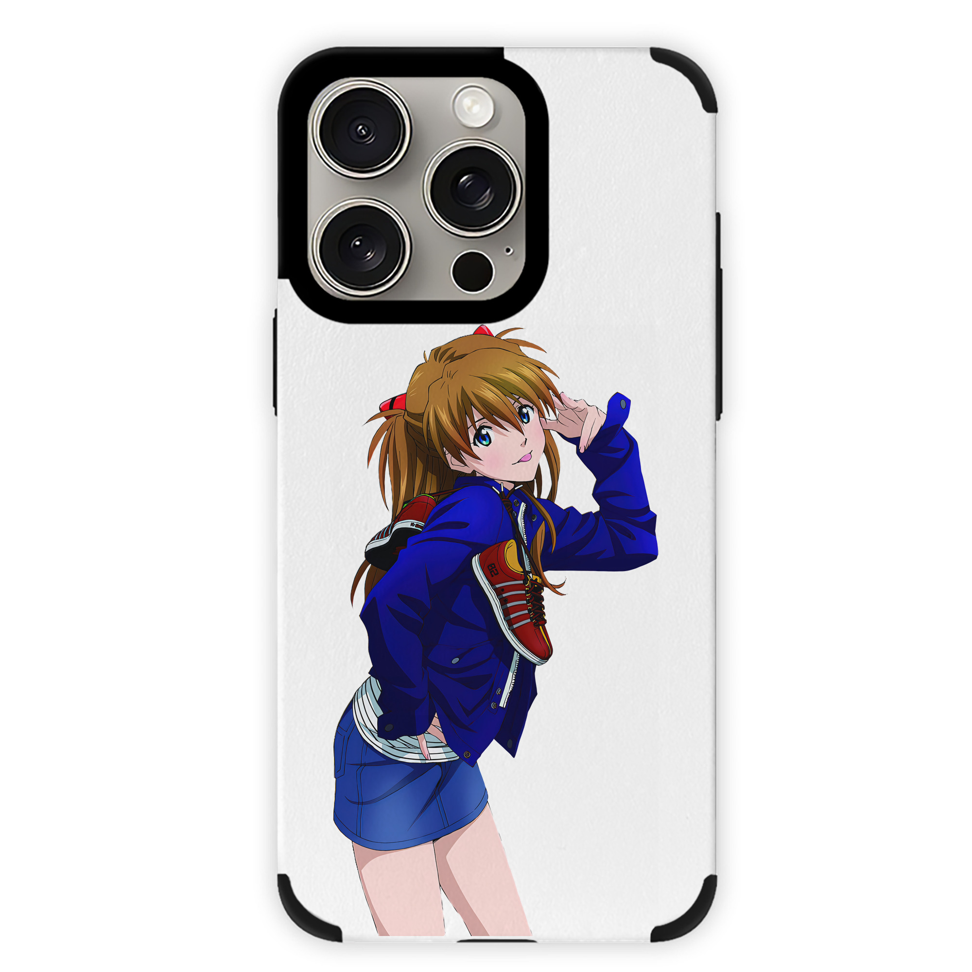 （画像用） EVA 新世紀エヴァンゲリオン 【iPhone15ProMax対応】 PUレザー スマホケース 耐衝撃＆黄変防止