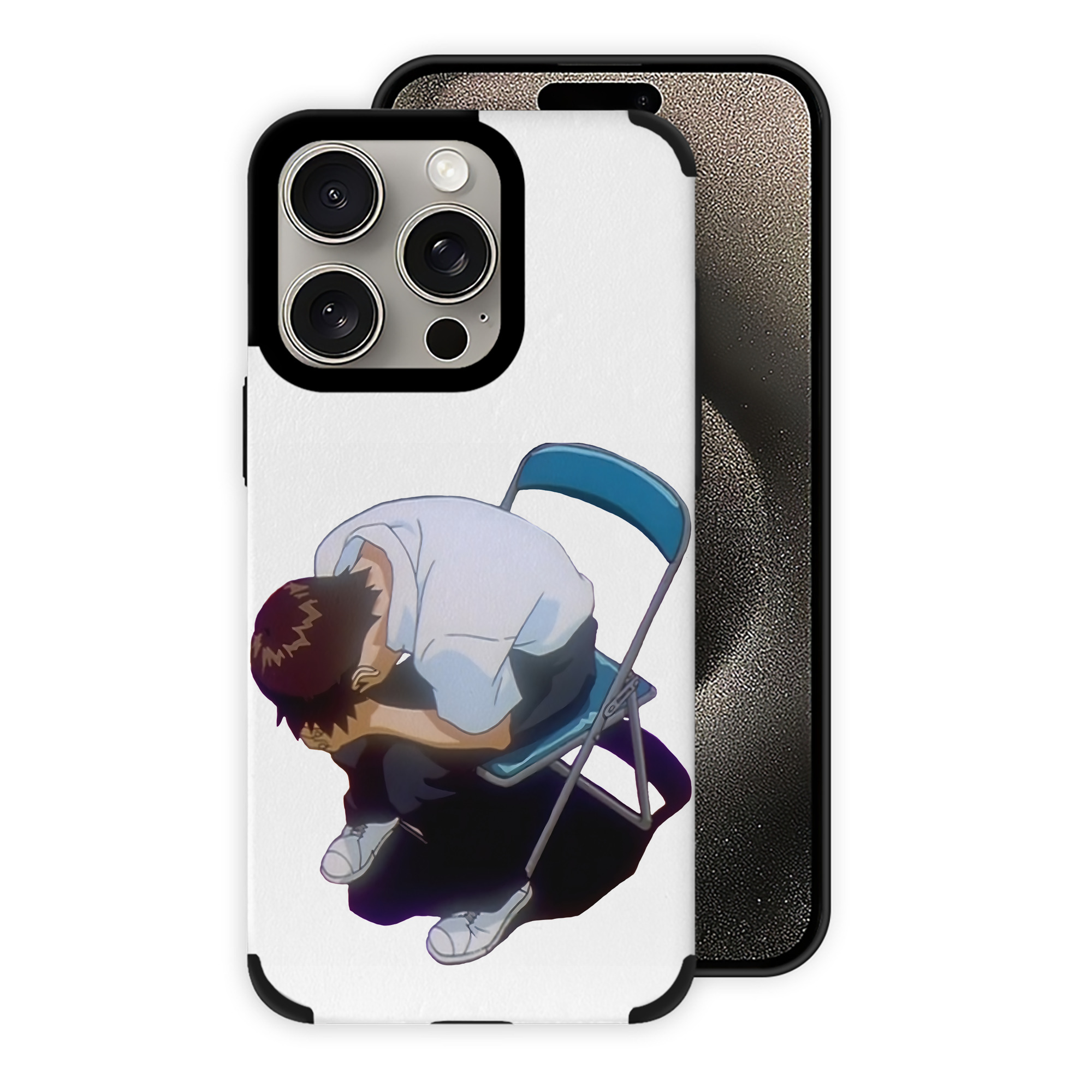 （画像用） EVA 新世紀エヴァンゲリオン 【iPhone15ProMax対応】 PUレザー スマホケース 耐衝撃＆黄変防止