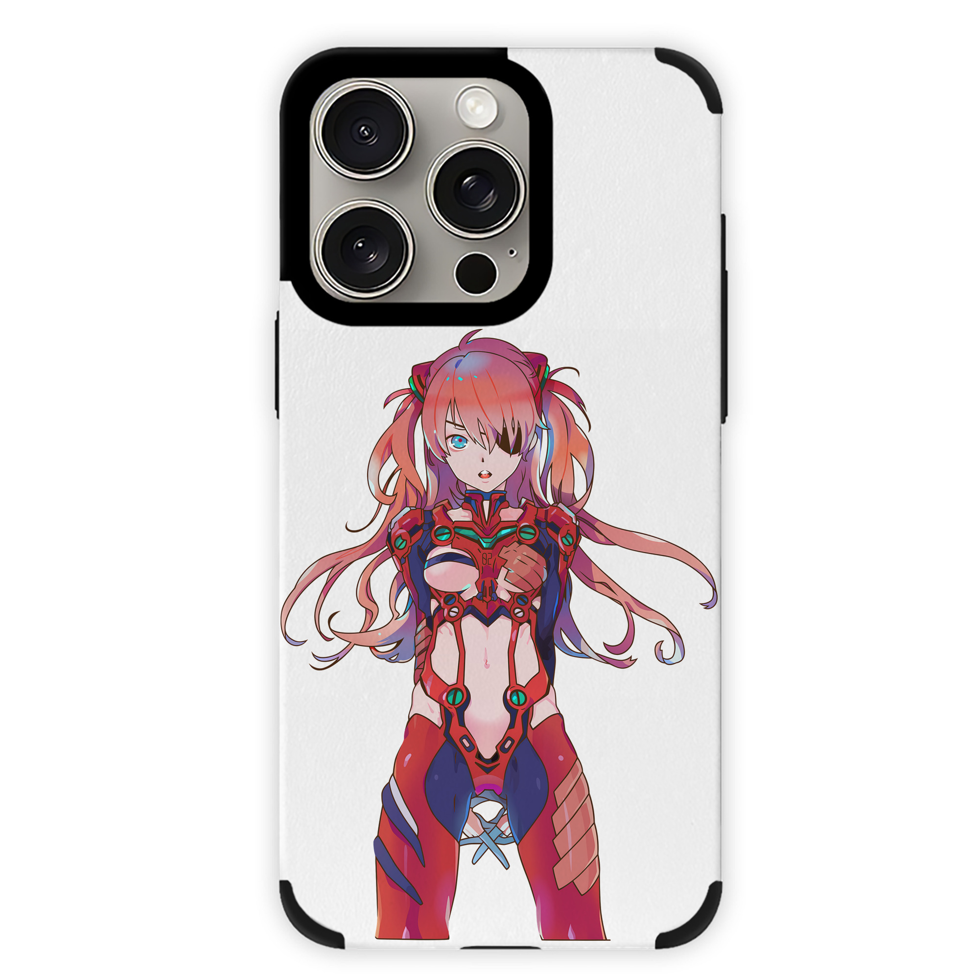 （画像用） EVA 新世紀エヴァンゲリオン 【iPhone15ProMax対応】 PUレザー スマホケース 耐衝撃＆黄変防止