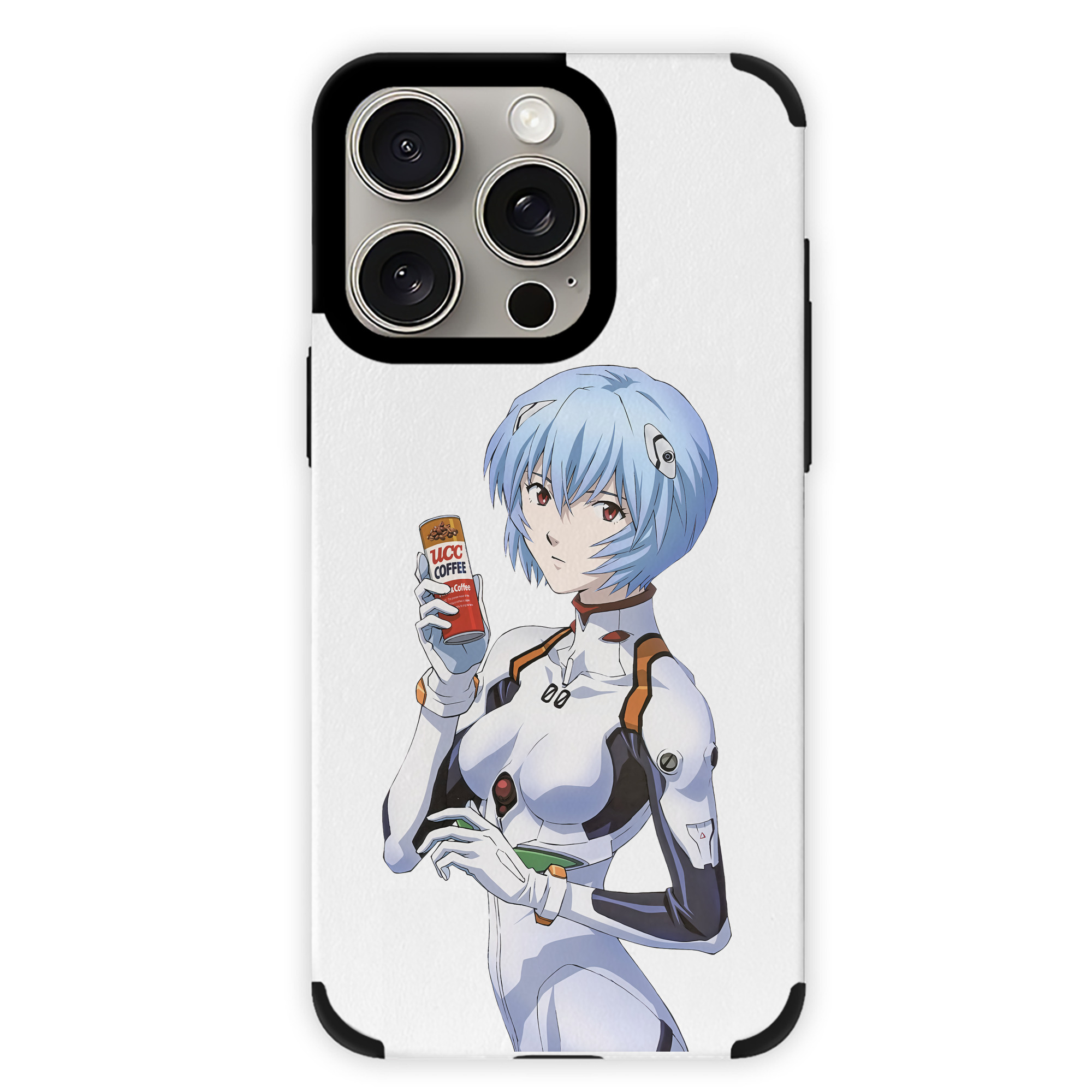 （画像用） EVA 新世紀エヴァンゲリオン 【iPhone15ProMax対応】 PUレザー スマホケース 耐衝撃＆黄変防止